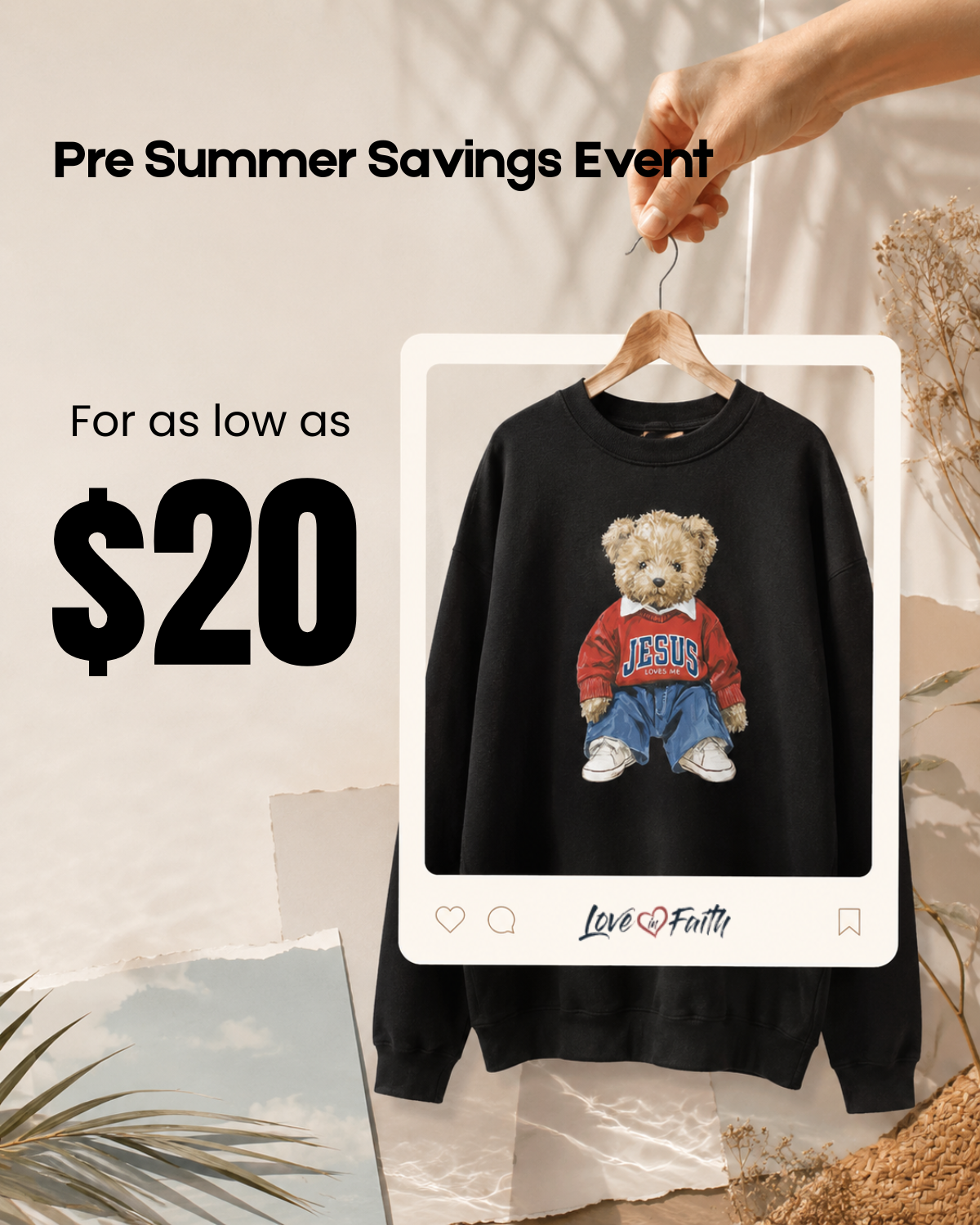 Love in Faith Facebook ad