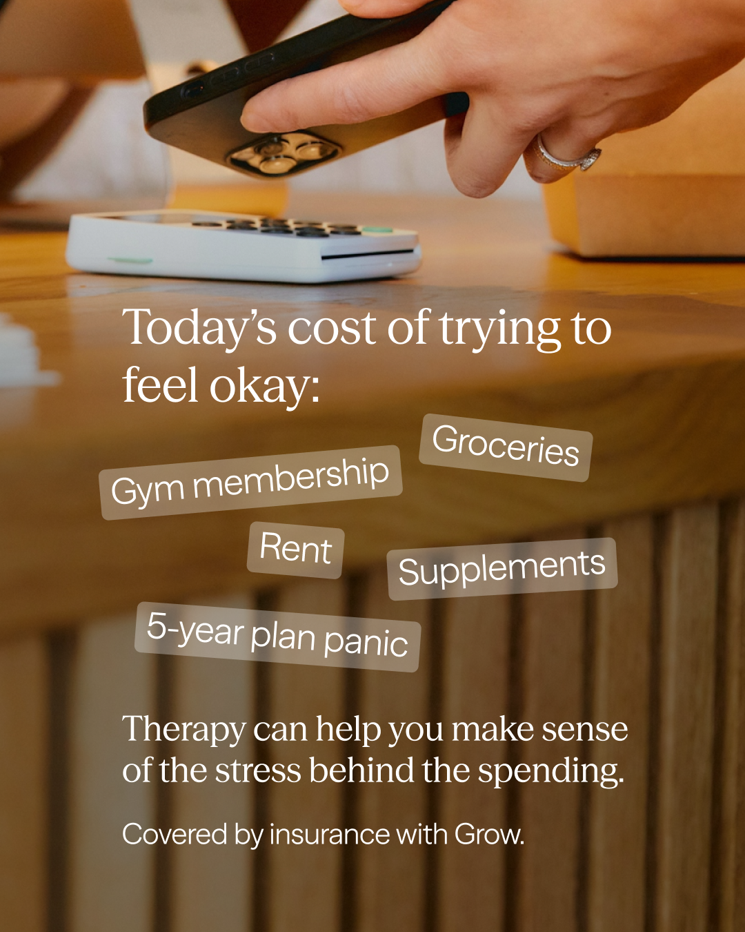 Grow Therapy Facebook ad