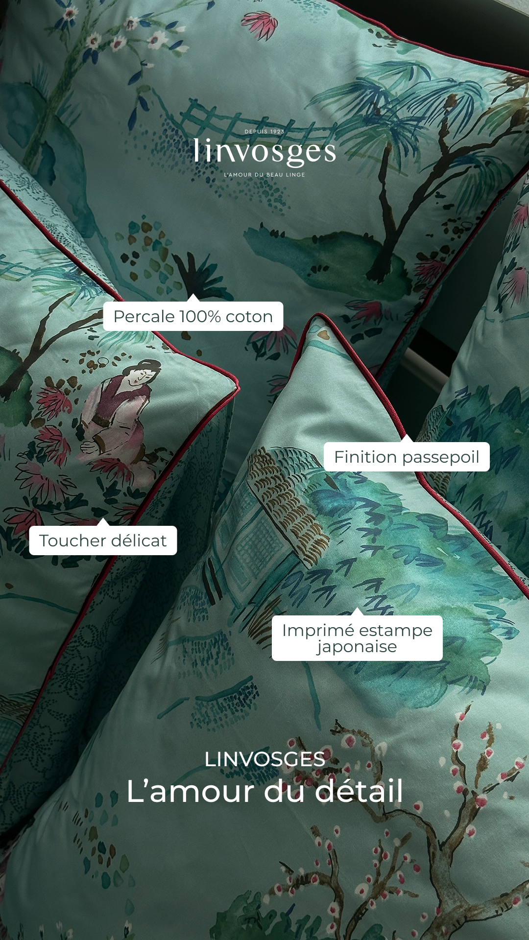 Linvosges L'amour du beau linge Facebook ad