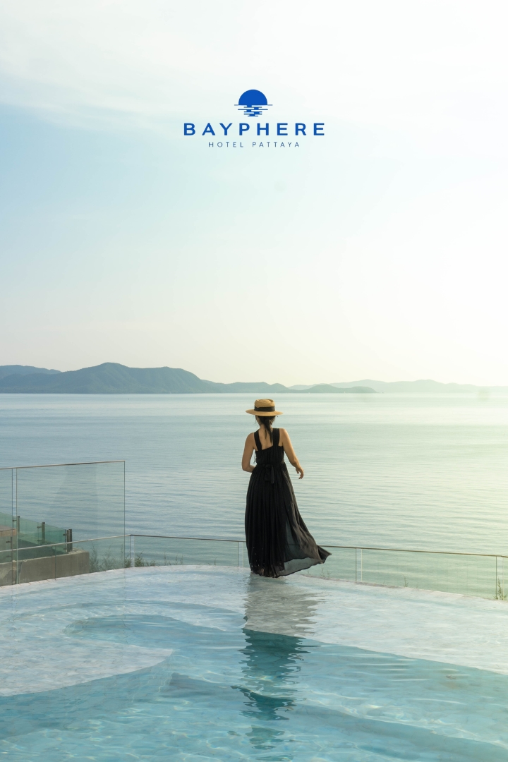 Bayphere Hotel Pattaya JC Facebook ad: Escape the hustle and bustle of everyday life…