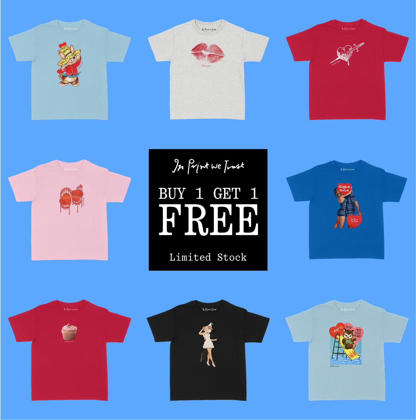 In Print We Trust Facebook ad: Spring Sale Now Live!