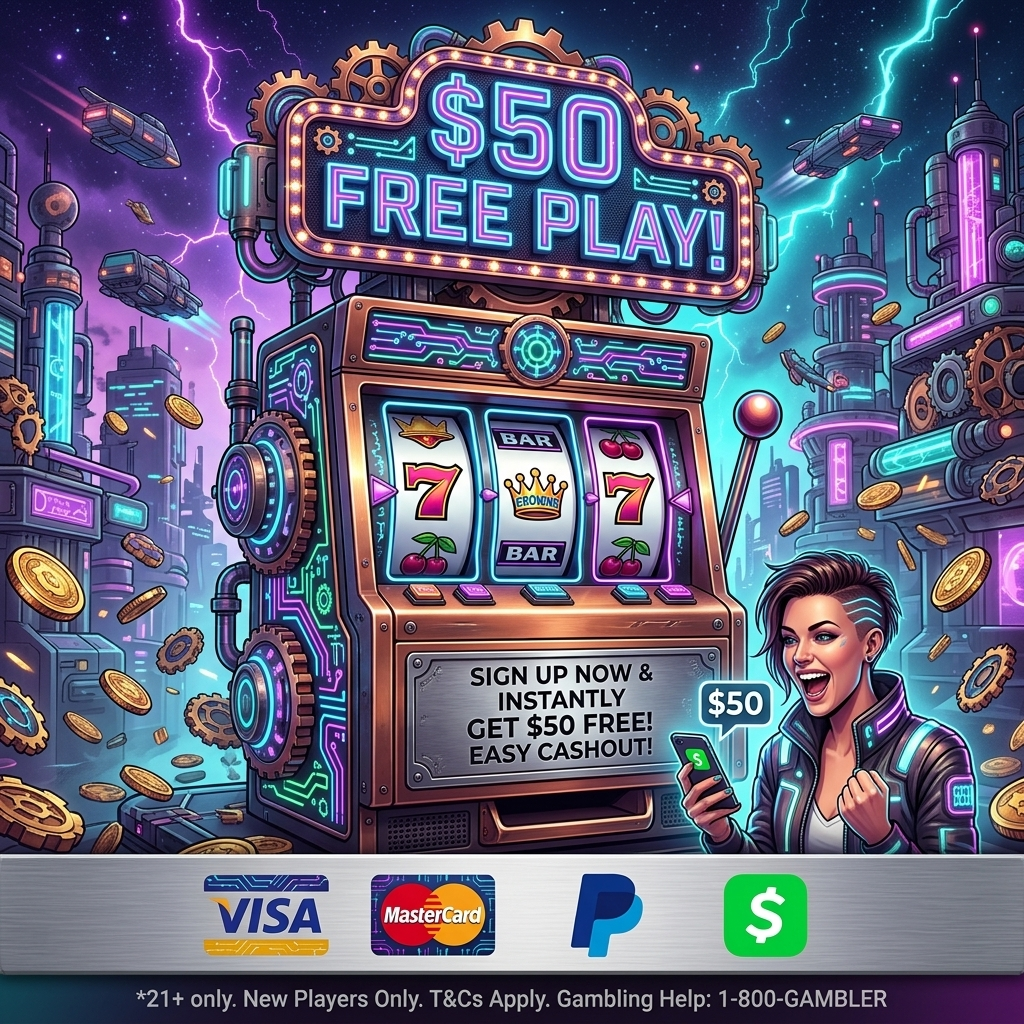 Instant Slots Fortune Facebook ad: Earn $124 in 8 minutes