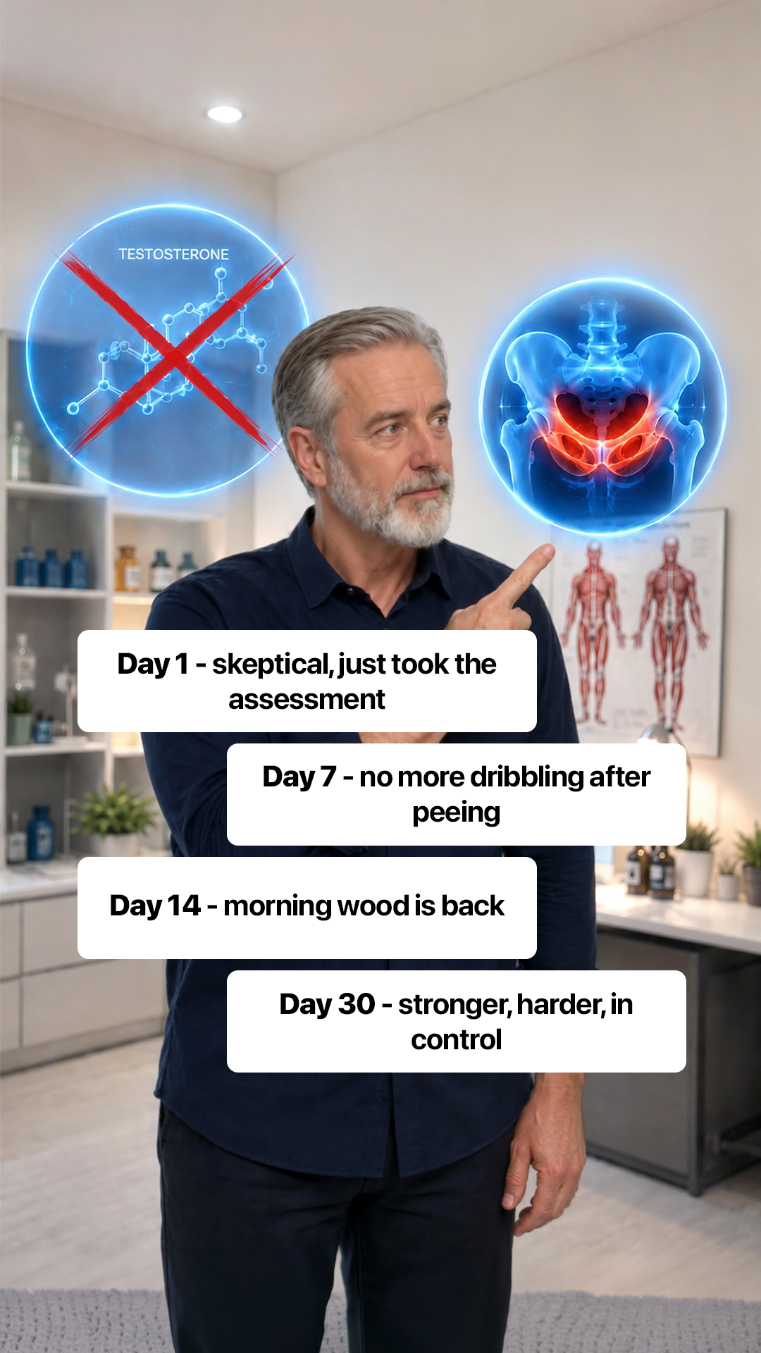 Dr. Kegel: For Men’s Health & Wellness Facebook ad