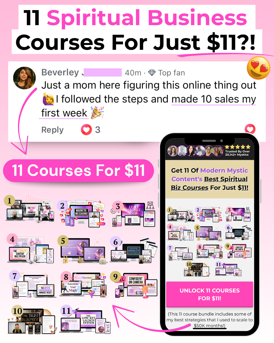 Modern Mystic Content Facebook ad
