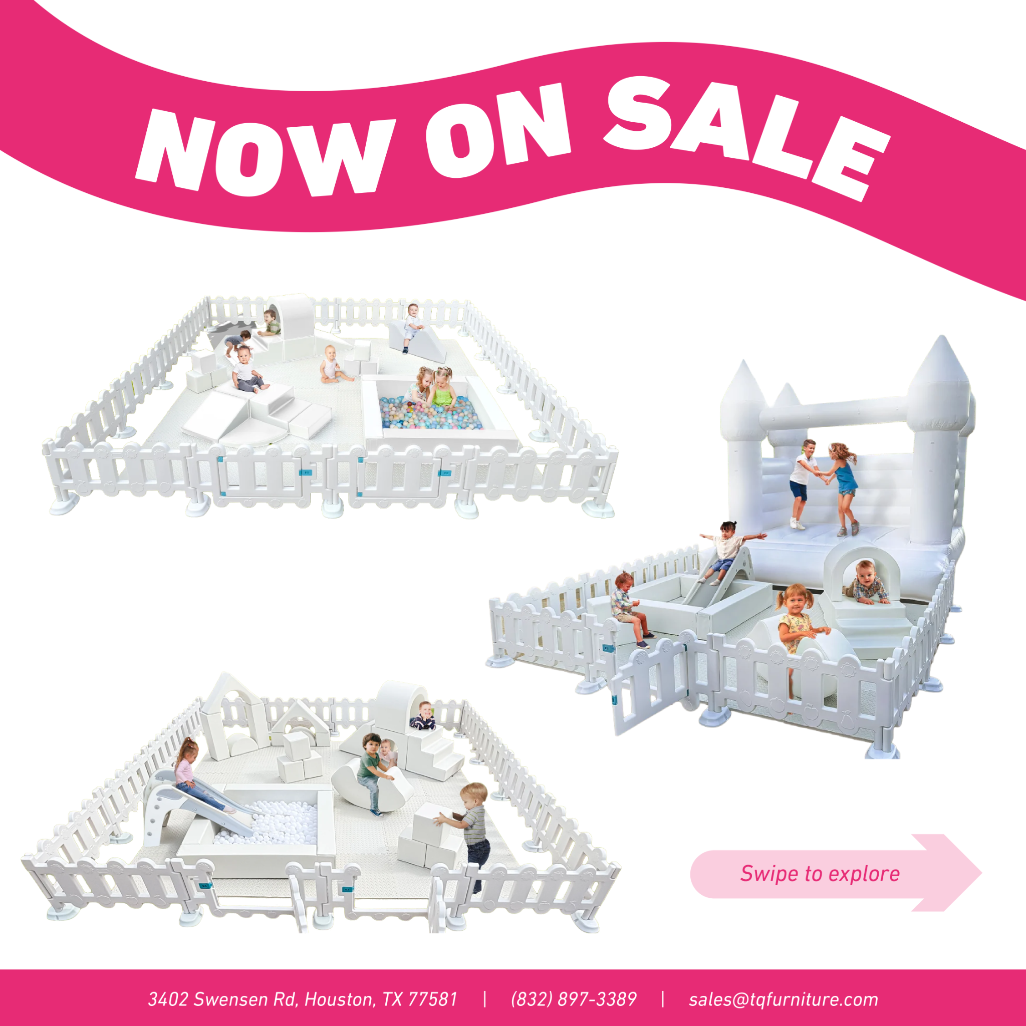 TQF Soft Play Facebook ad: Big play, bigger imagination