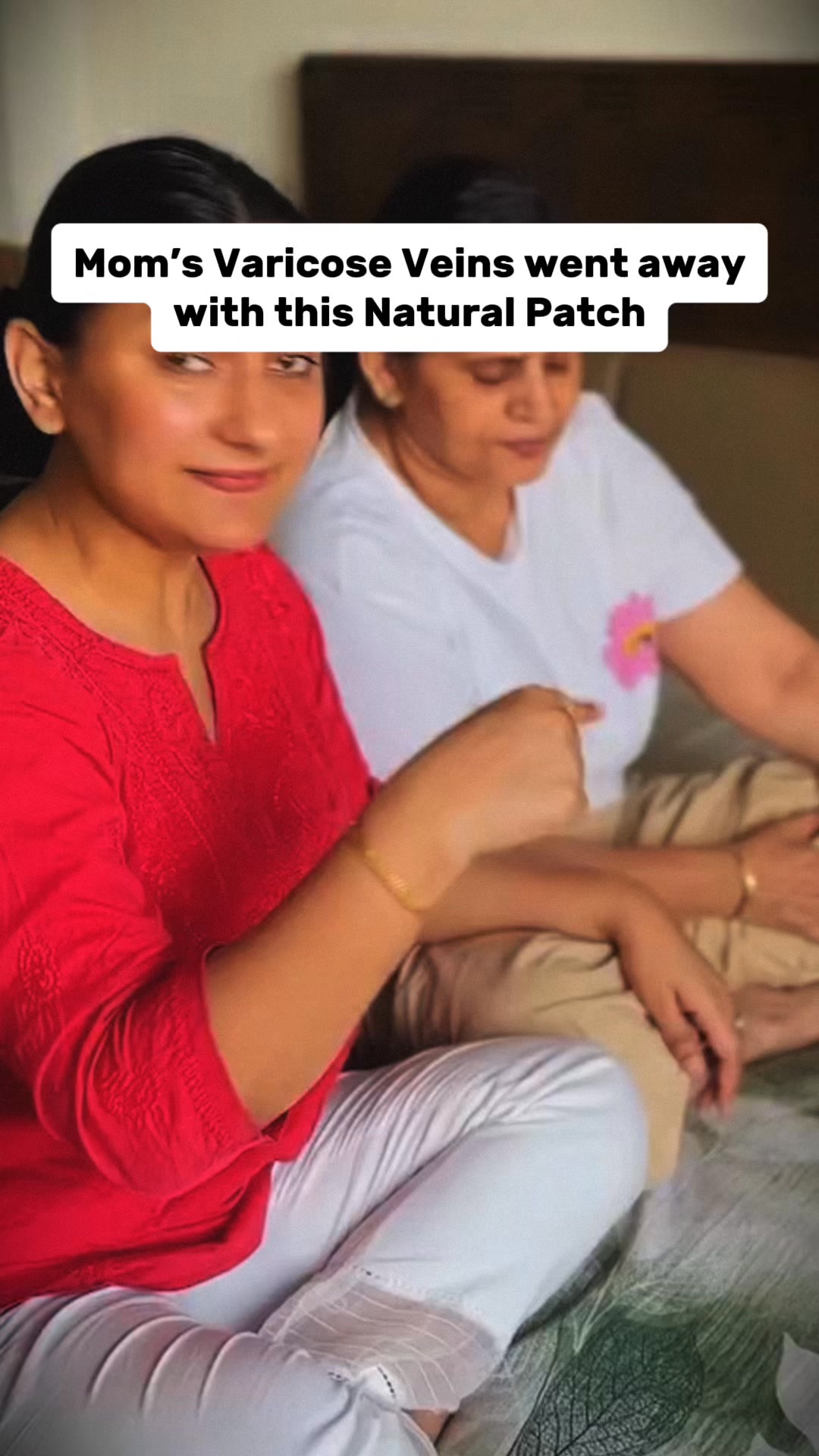 Halovibe Facebook ad: Support Parents' Tired Legs
