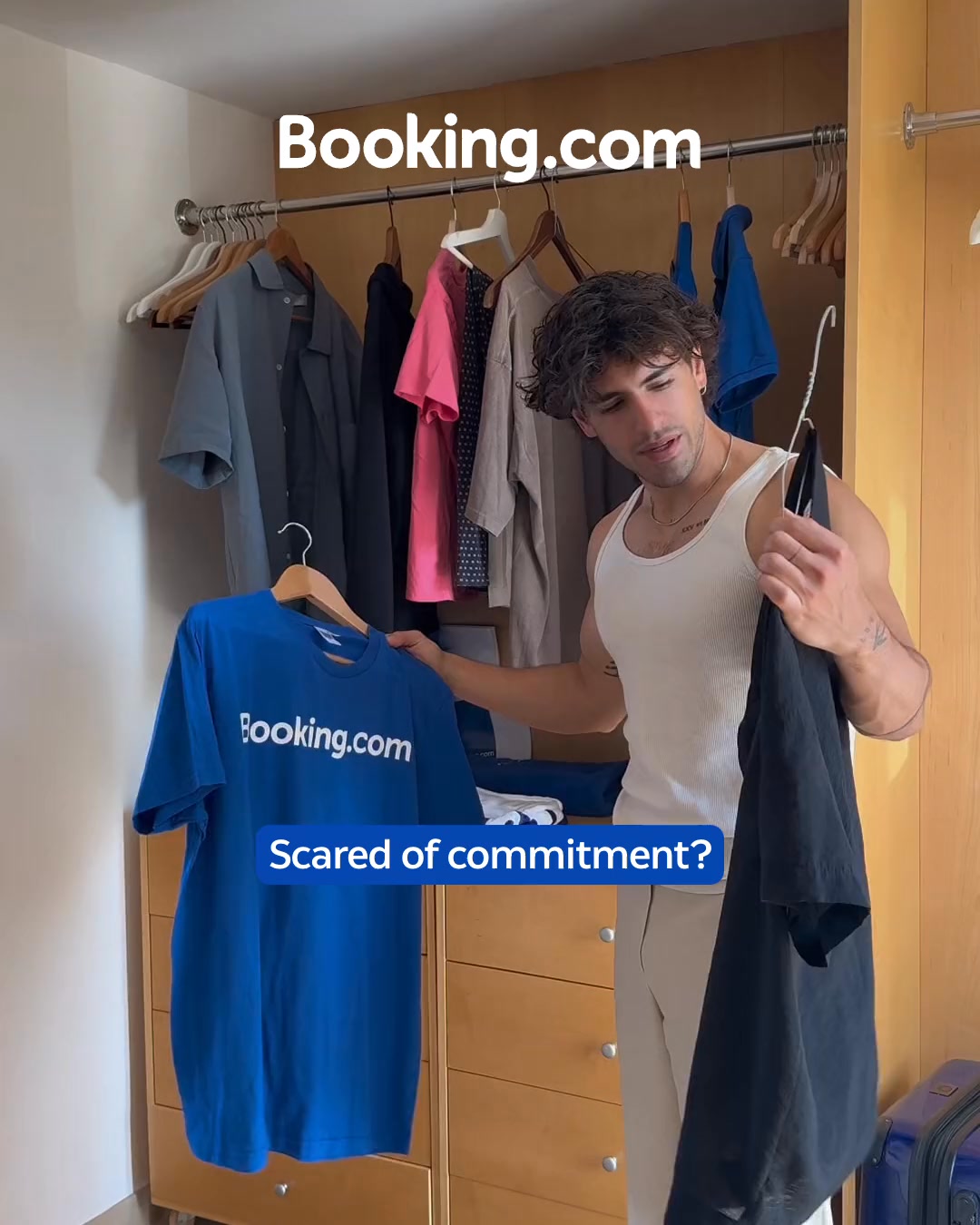 Booking.com Facebook ad: Le Fornaci Imperial Lodge & Spa