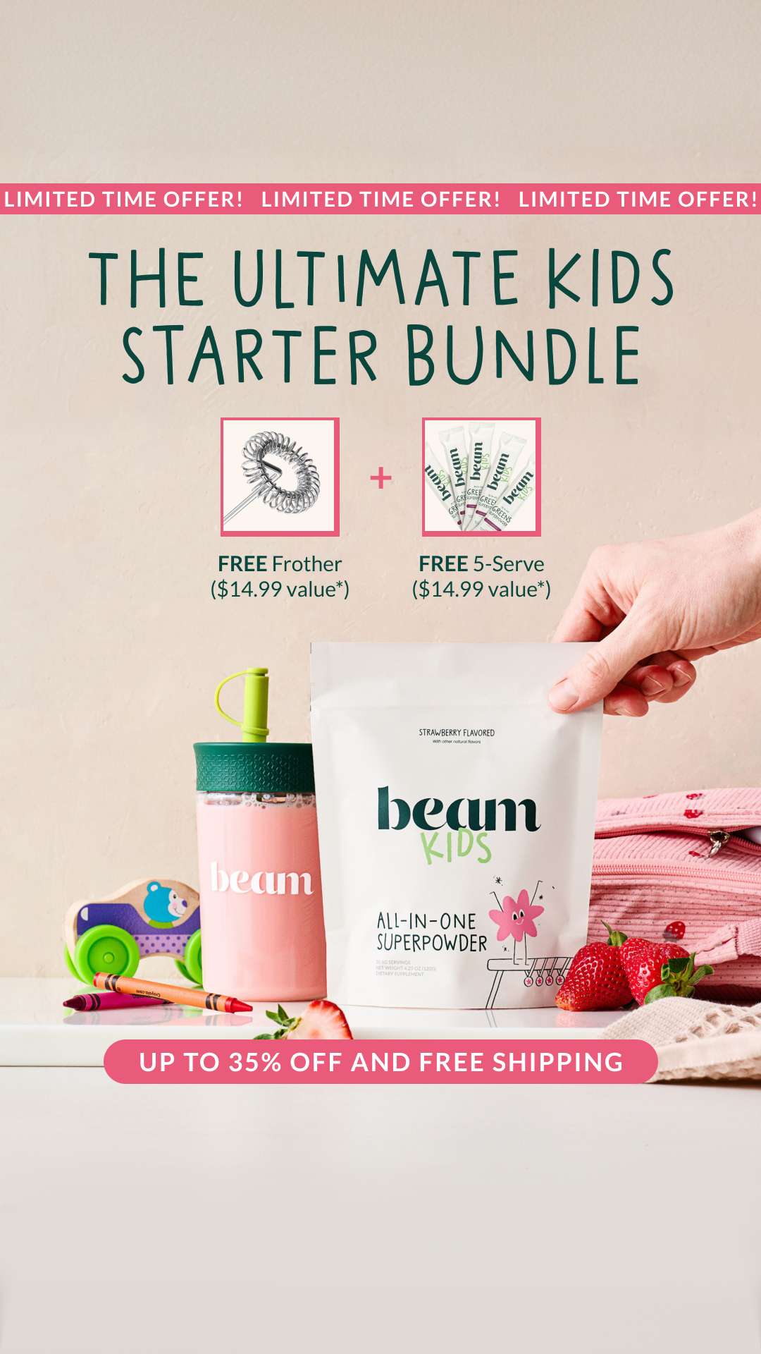 beam Facebook ad