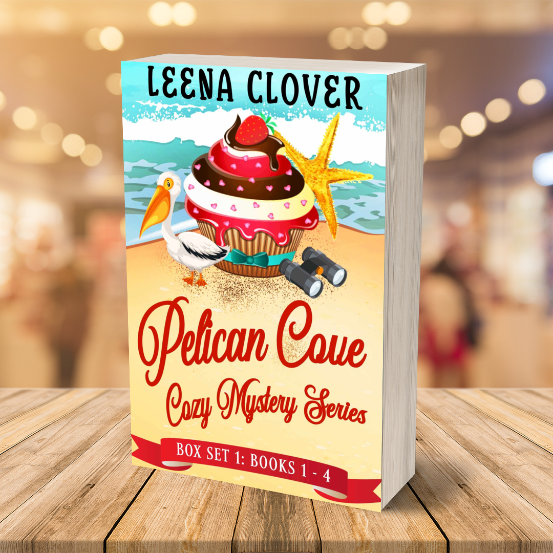 Leena Clover Cozy Mystery Books Facebook ad