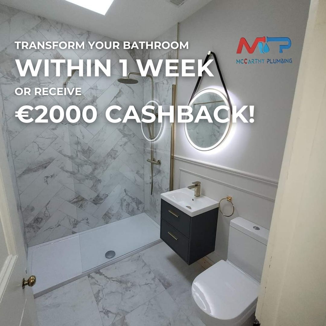 Derek McCarthy Plumbing And Heating. Facebook ad