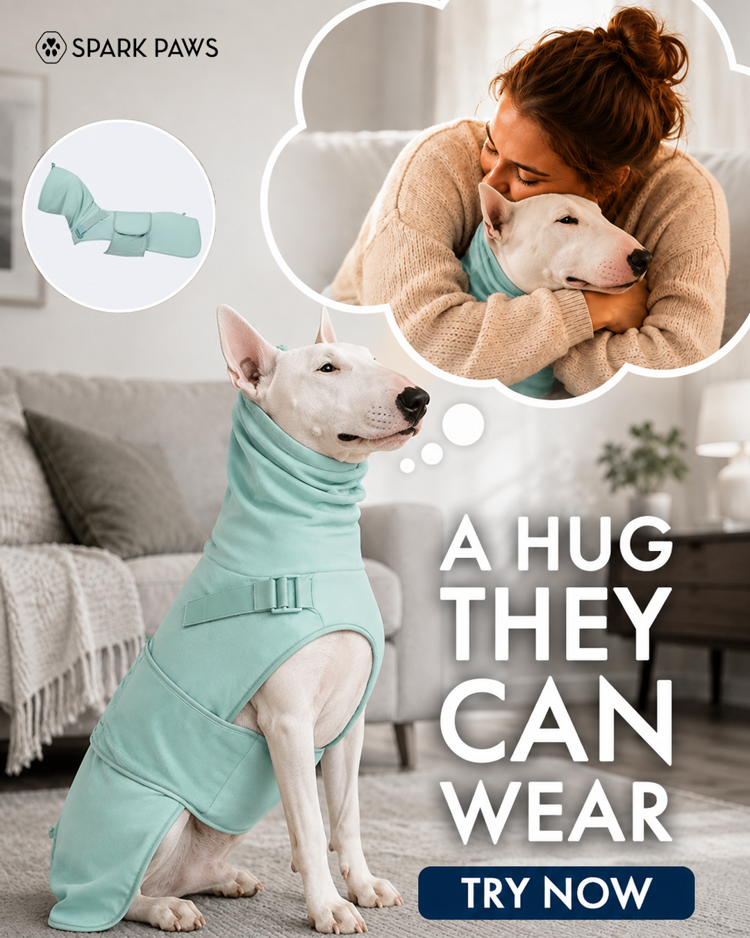 Spark Paws Facebook ad
