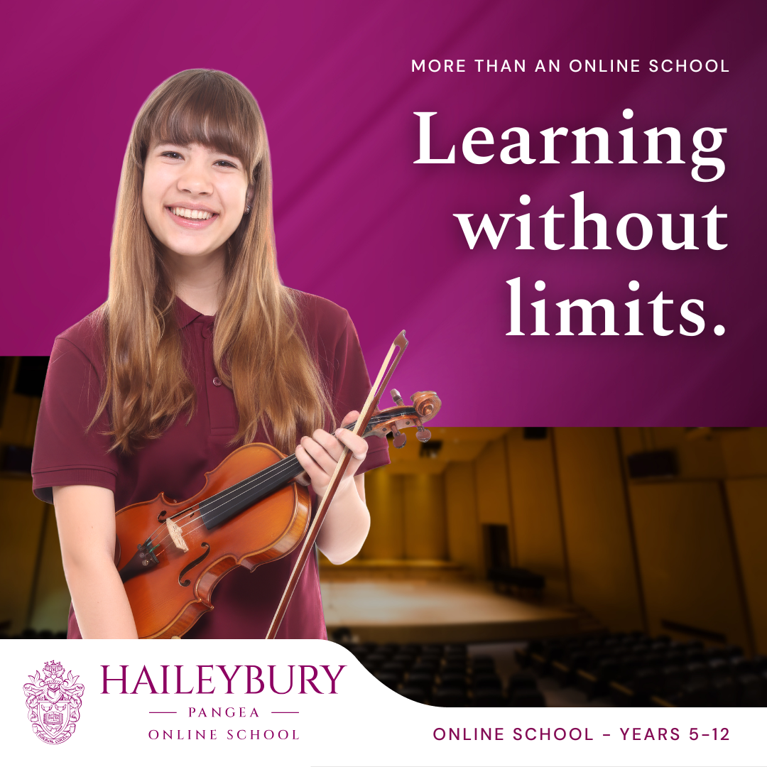 Haileybury Pangea Facebook ad