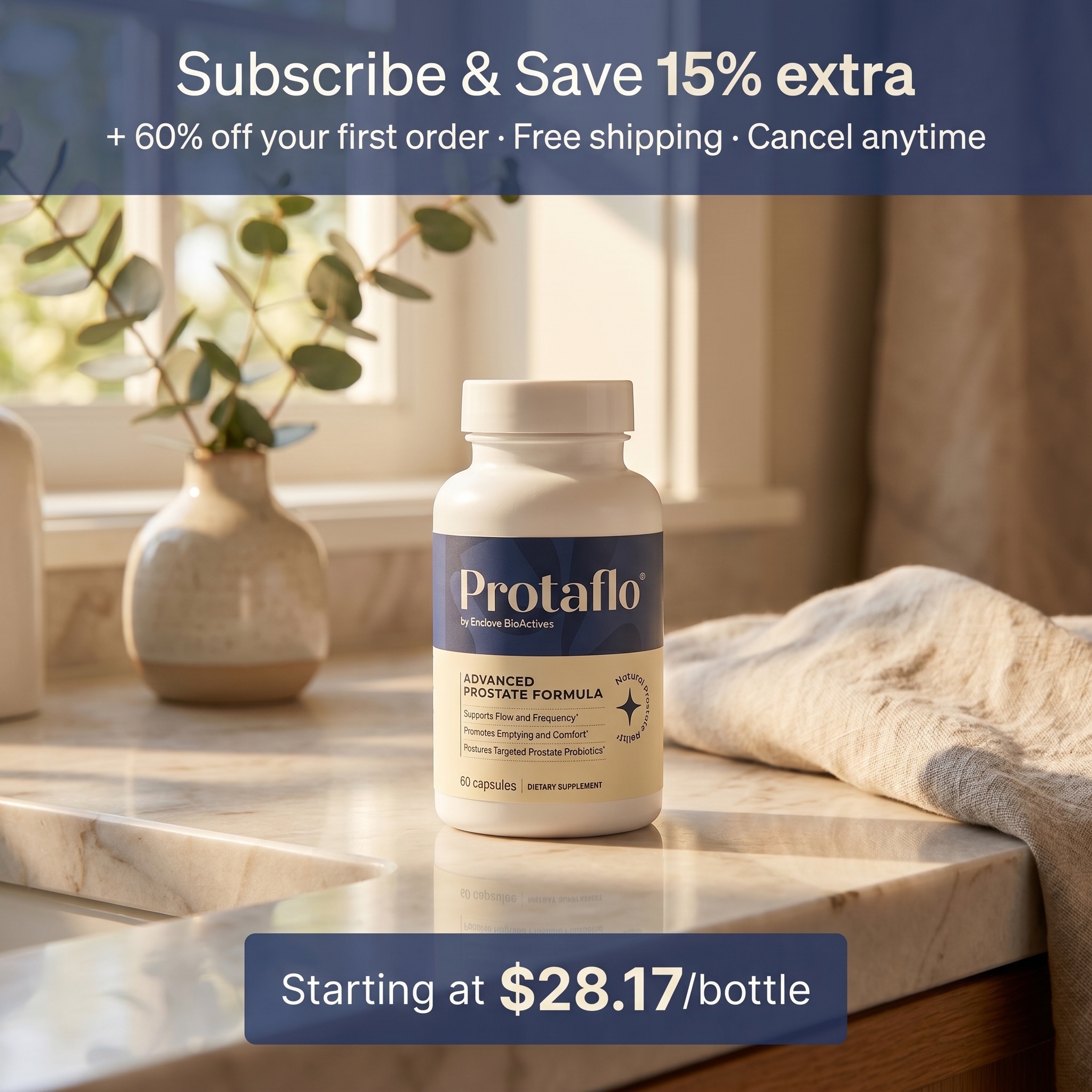 Protaflo Facebook ad