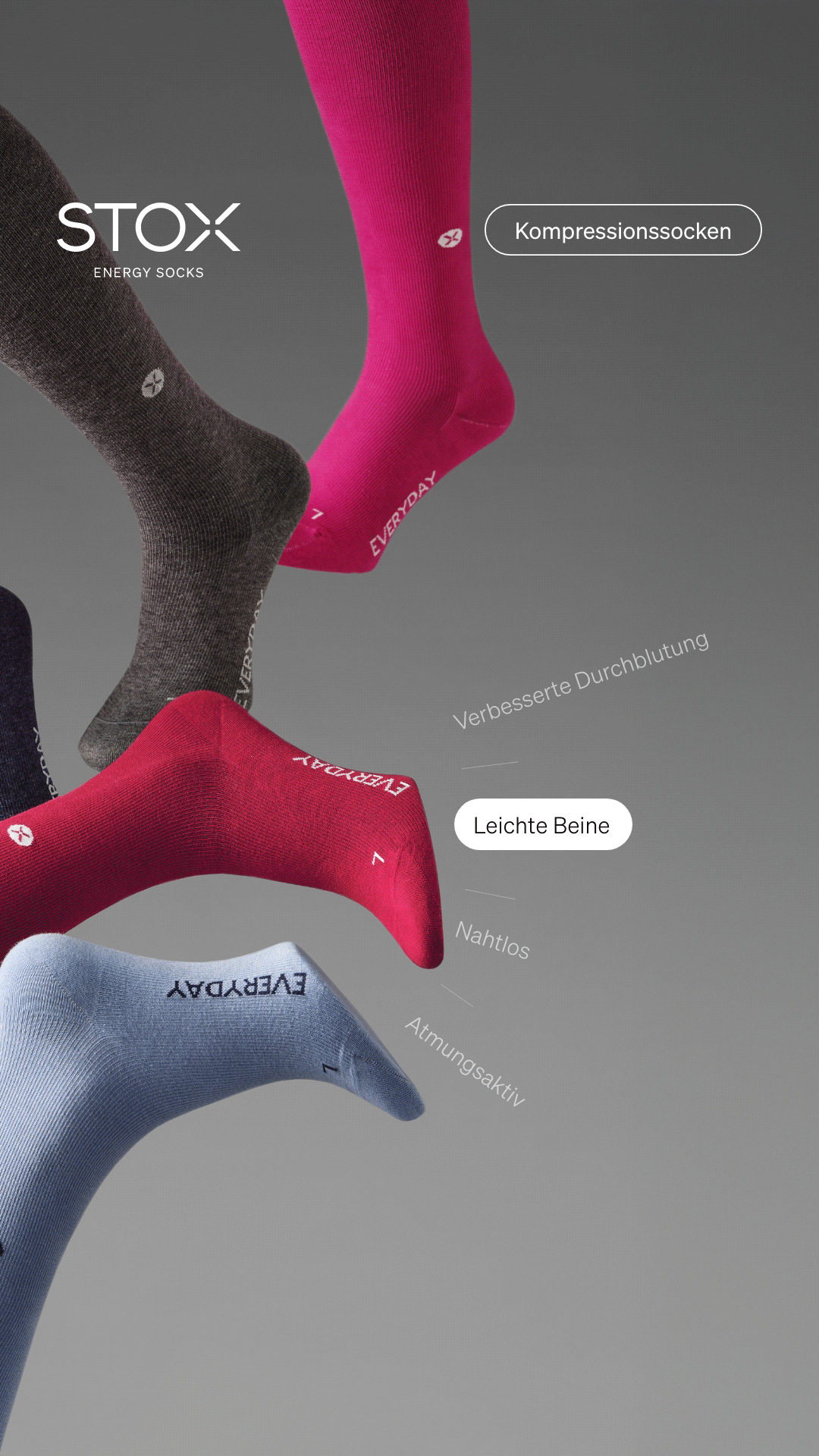 STOX Energy Socks Facebook ad