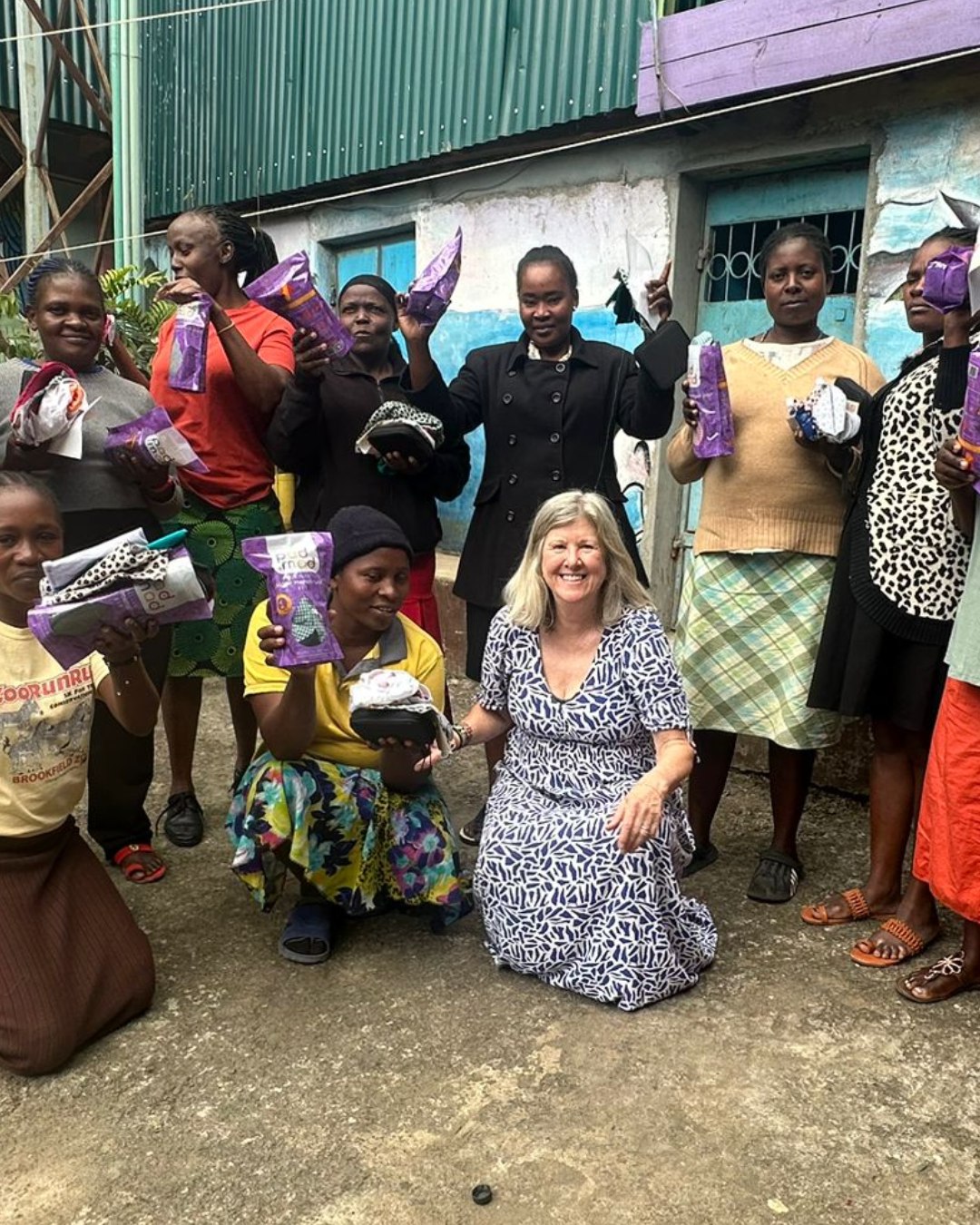 World Anemia Awareness Facebook ad: Menstrual Health Day in Kenya.