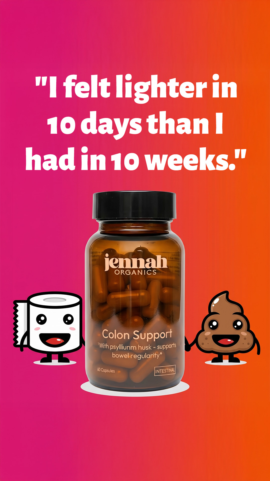 Jennah Organics Facebook ad