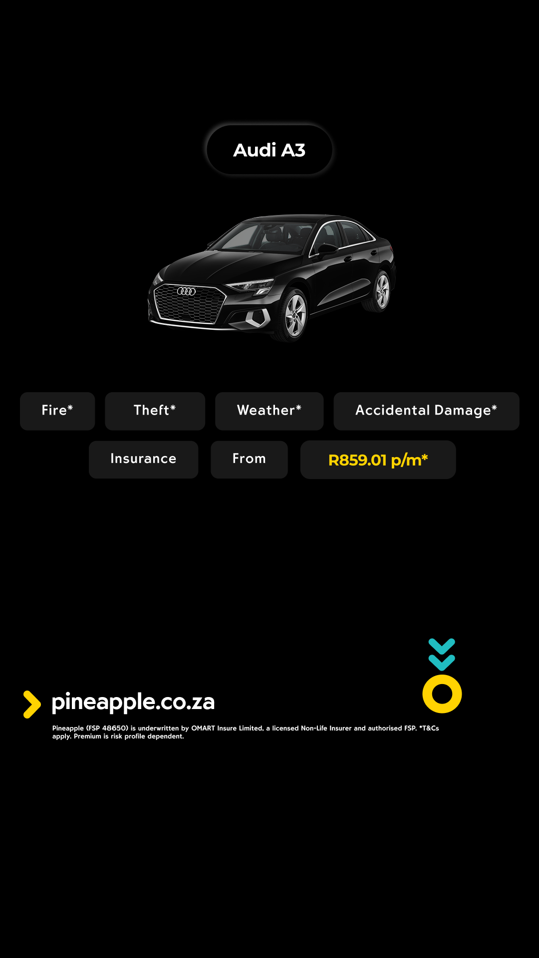 Pineapple Facebook ad