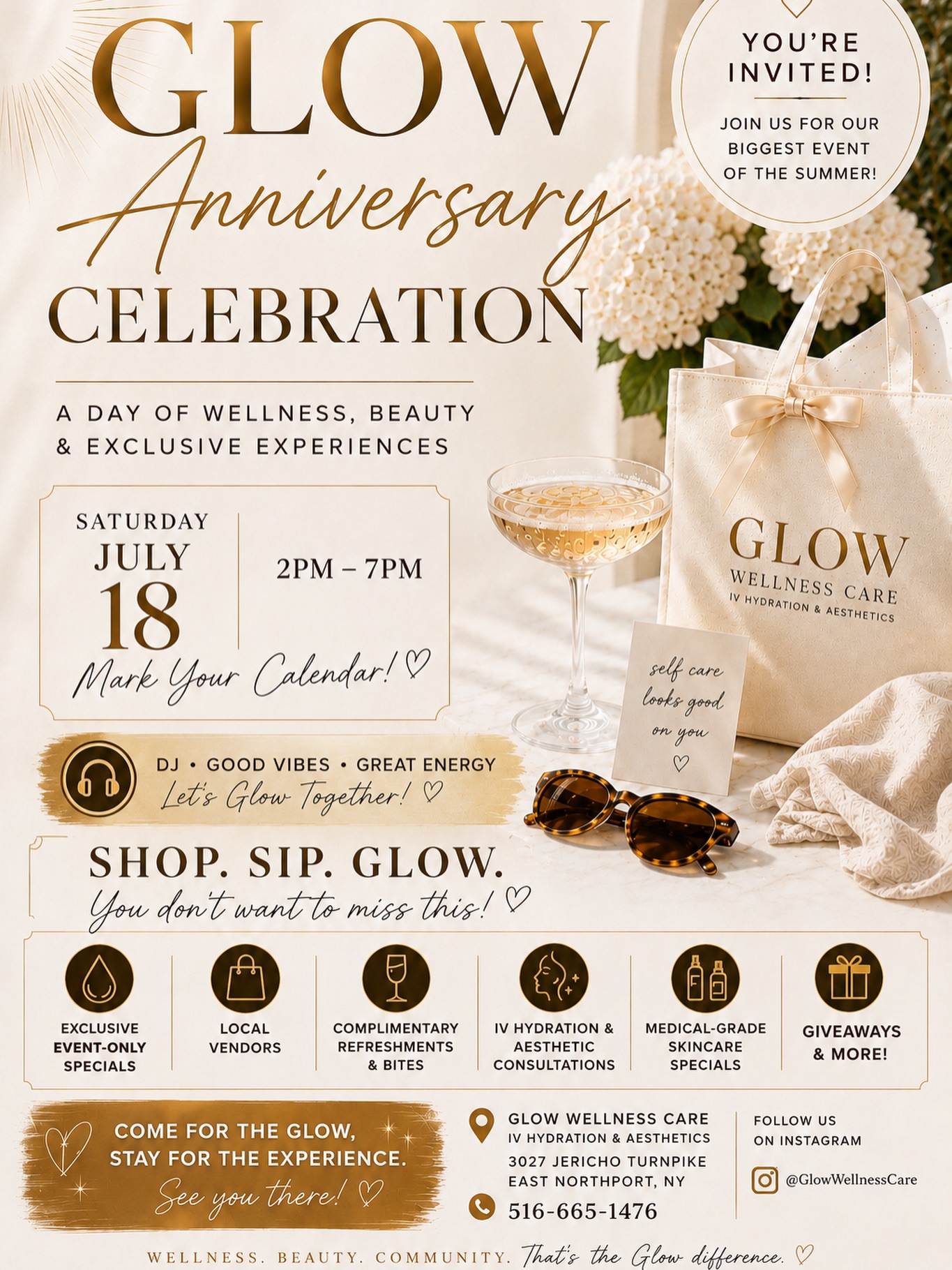 Glow Wellness Care  Facebook ad