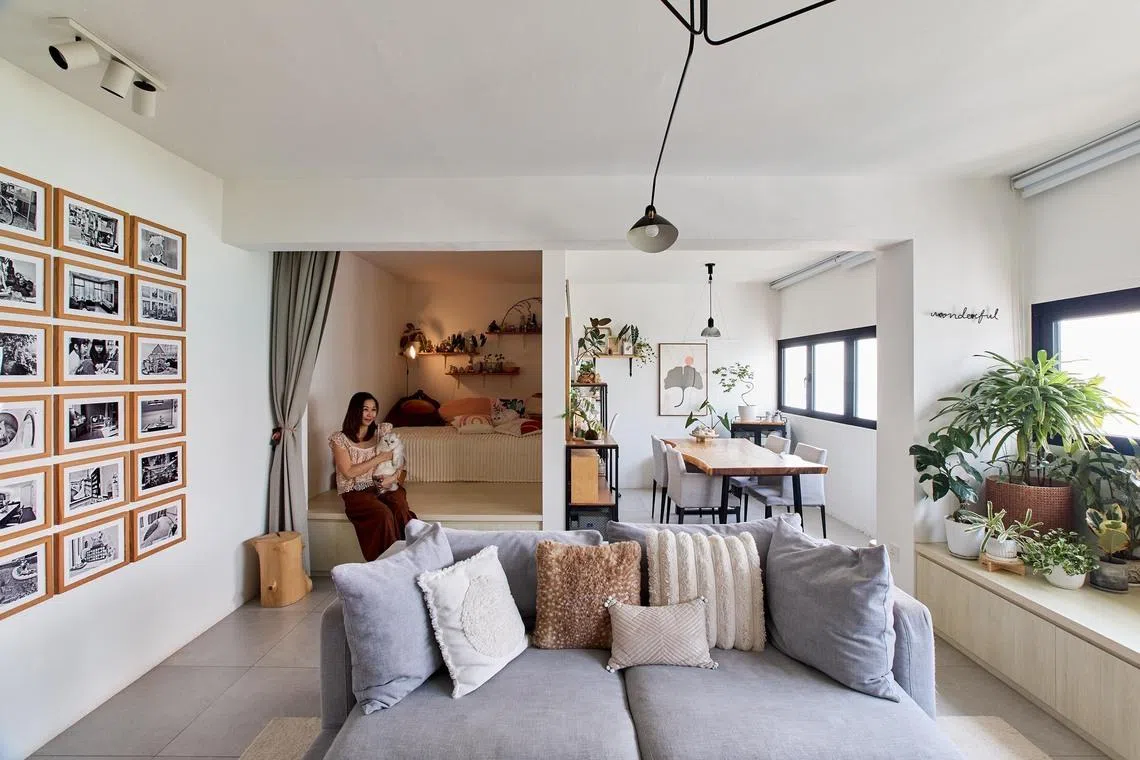 Home and Decor Singapore Facebook ad: Rotting floors & peeling paint? This homeowner turned a…