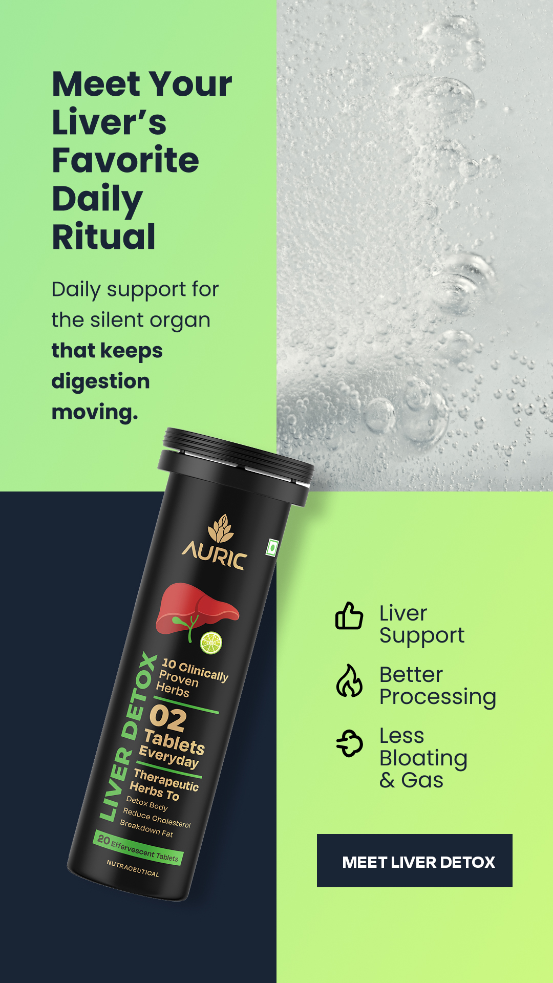 Auric Facebook ad