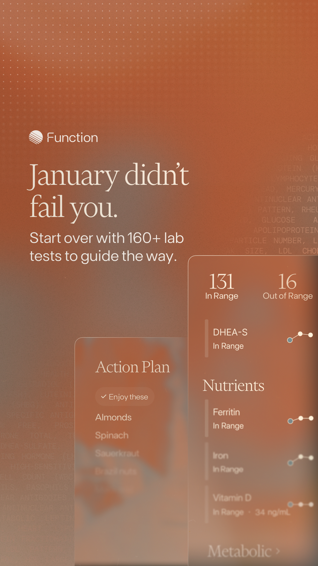 Function Health Facebook ad