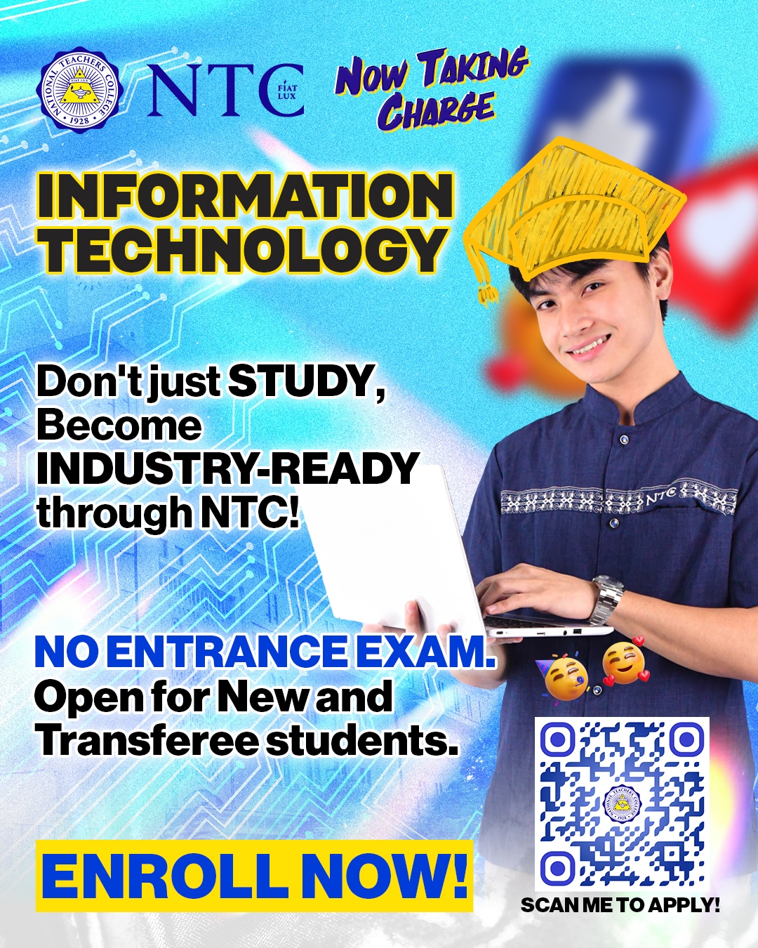 National Teachers College Facebook ad