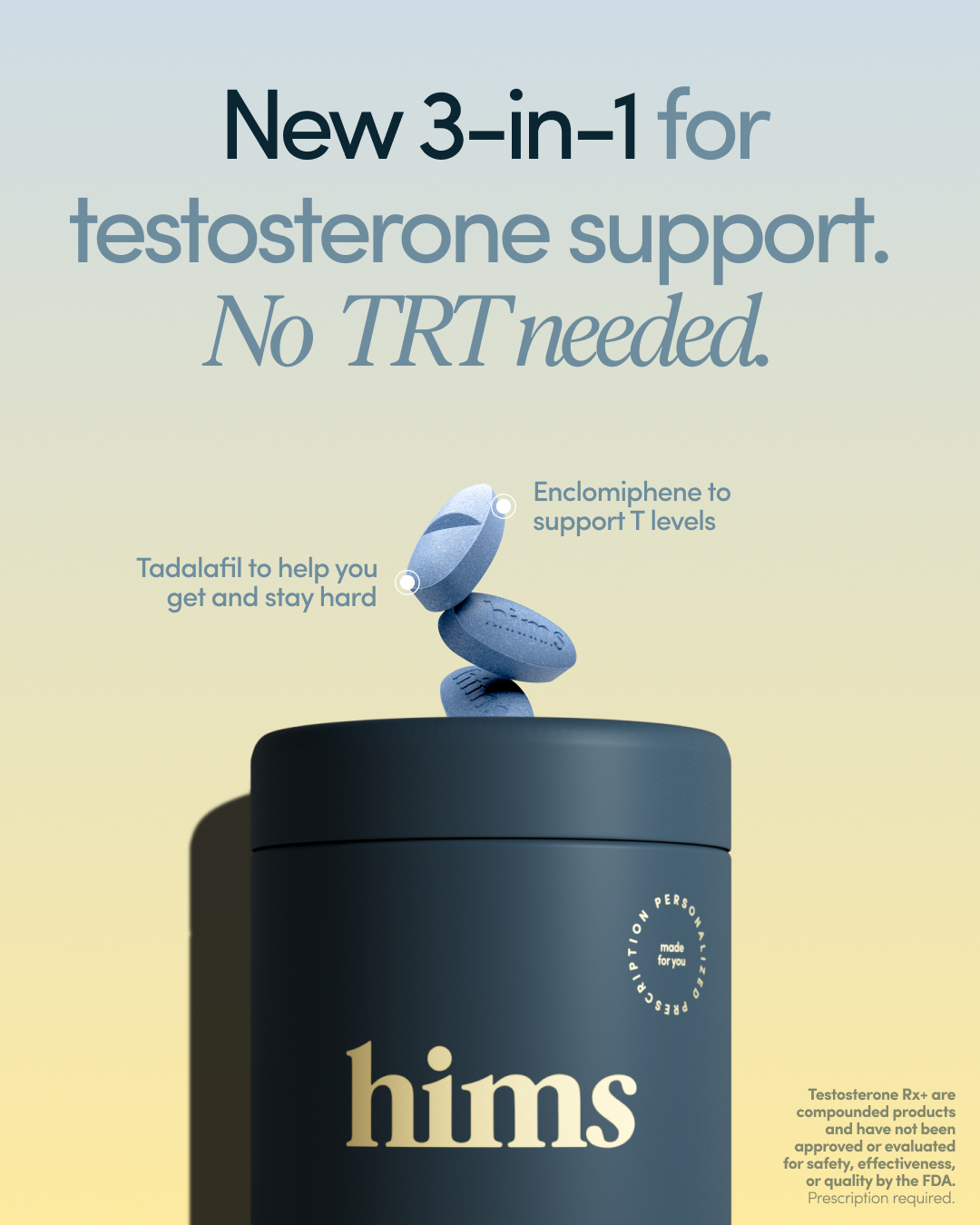 hims Facebook ad: Get Started Today