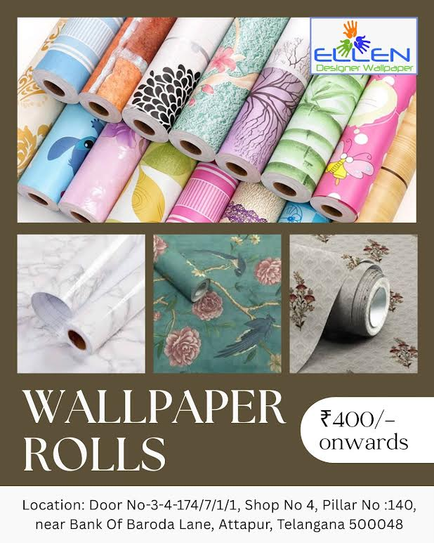 ELLEN Wallpaper Facebook ad: Dull walls? Not anymore!