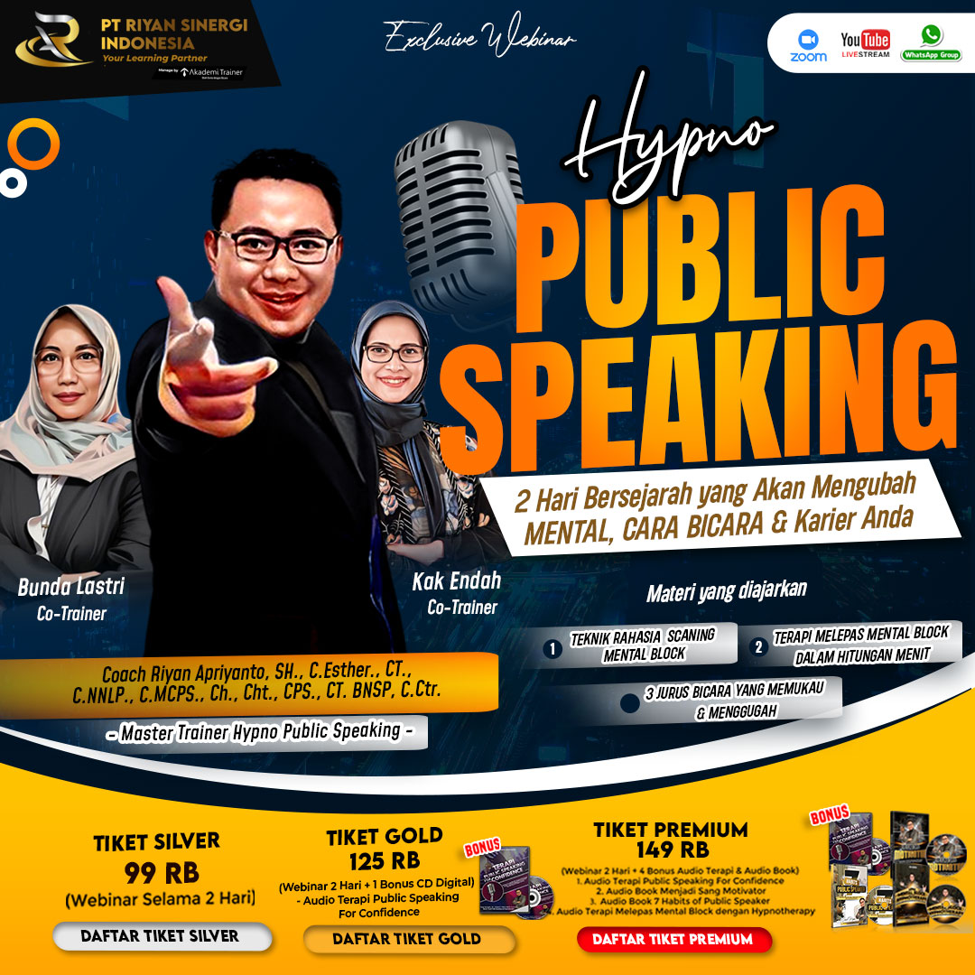 Riyan Apriyanto Pelatih Public Speaking Facebook ad