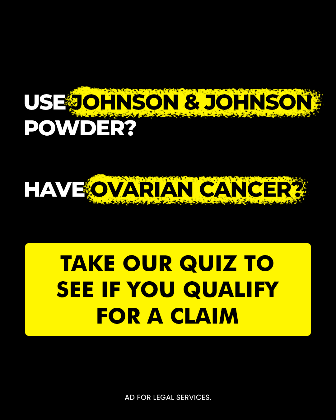 Talcum Powder Lawsuit Claims Facebook ad from Mar 3, 2026