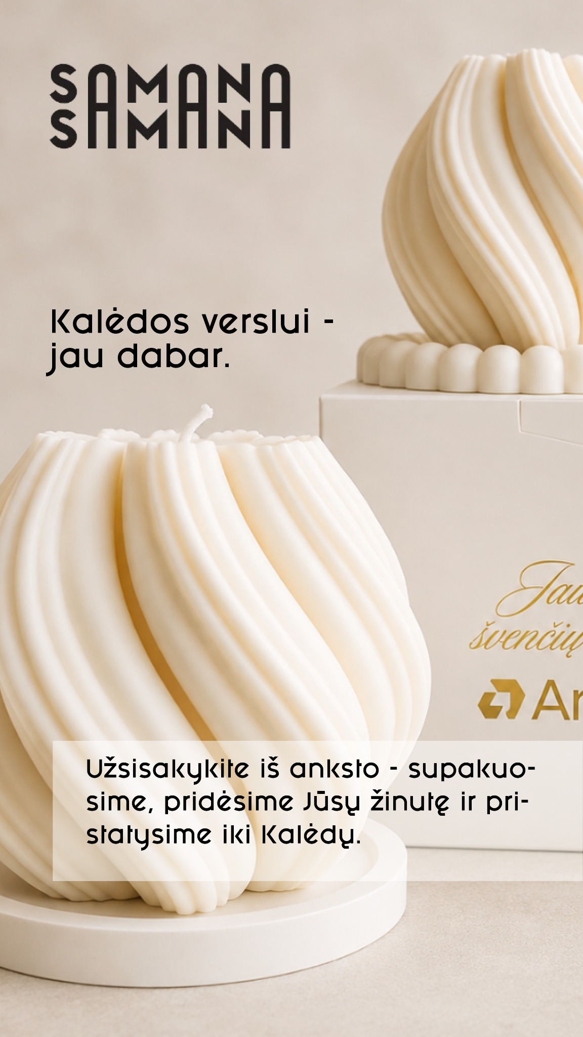 Samanasamana.lt Facebook ad: Dovana, kurią norisi pasilikti