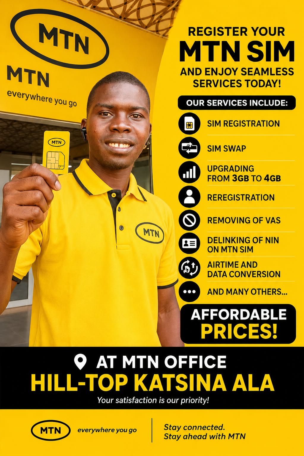 Samtex Global And Telecom Services Facebook ad from Aug 28, 2026