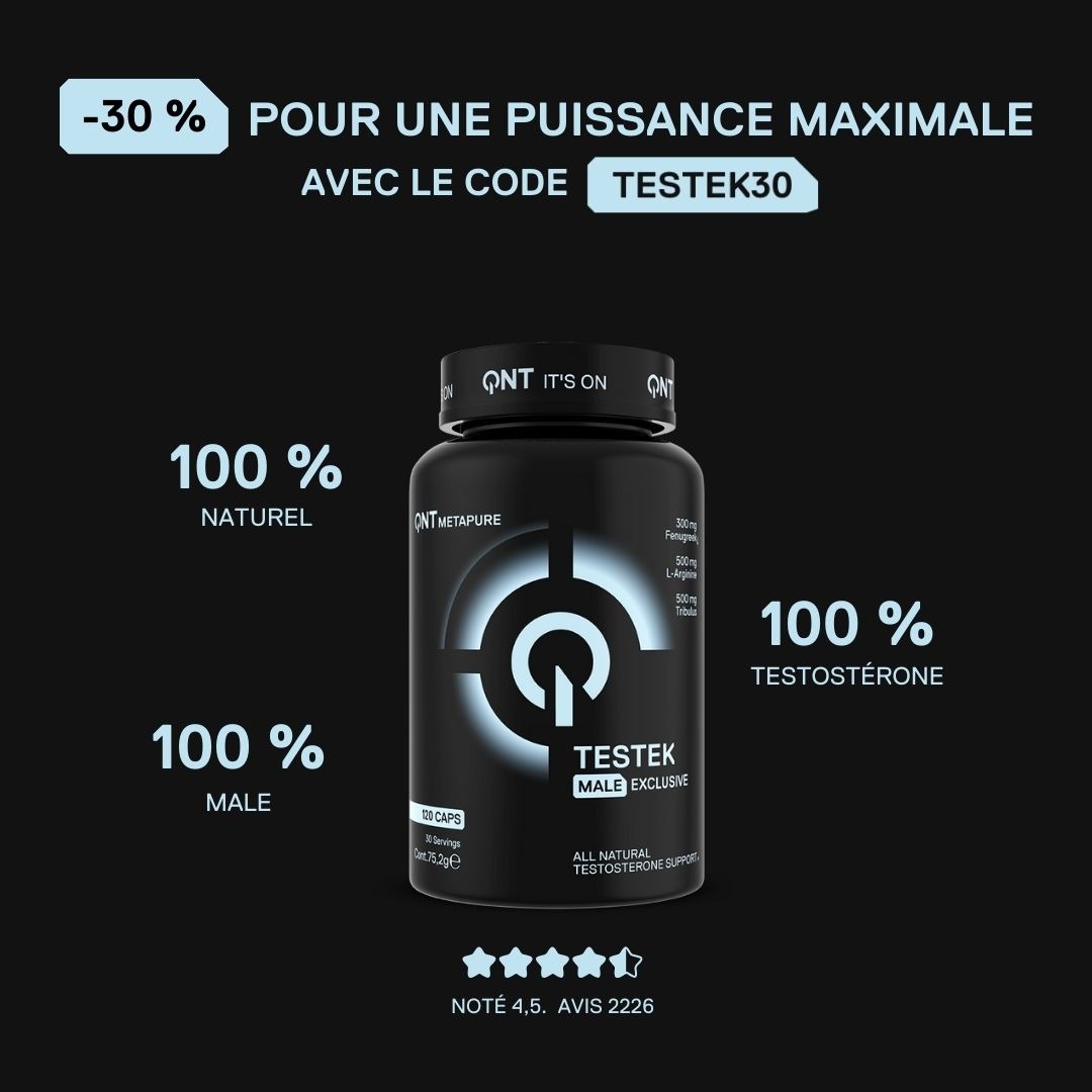 QNT SPORT Facebook ad: CODE: TESTEK30