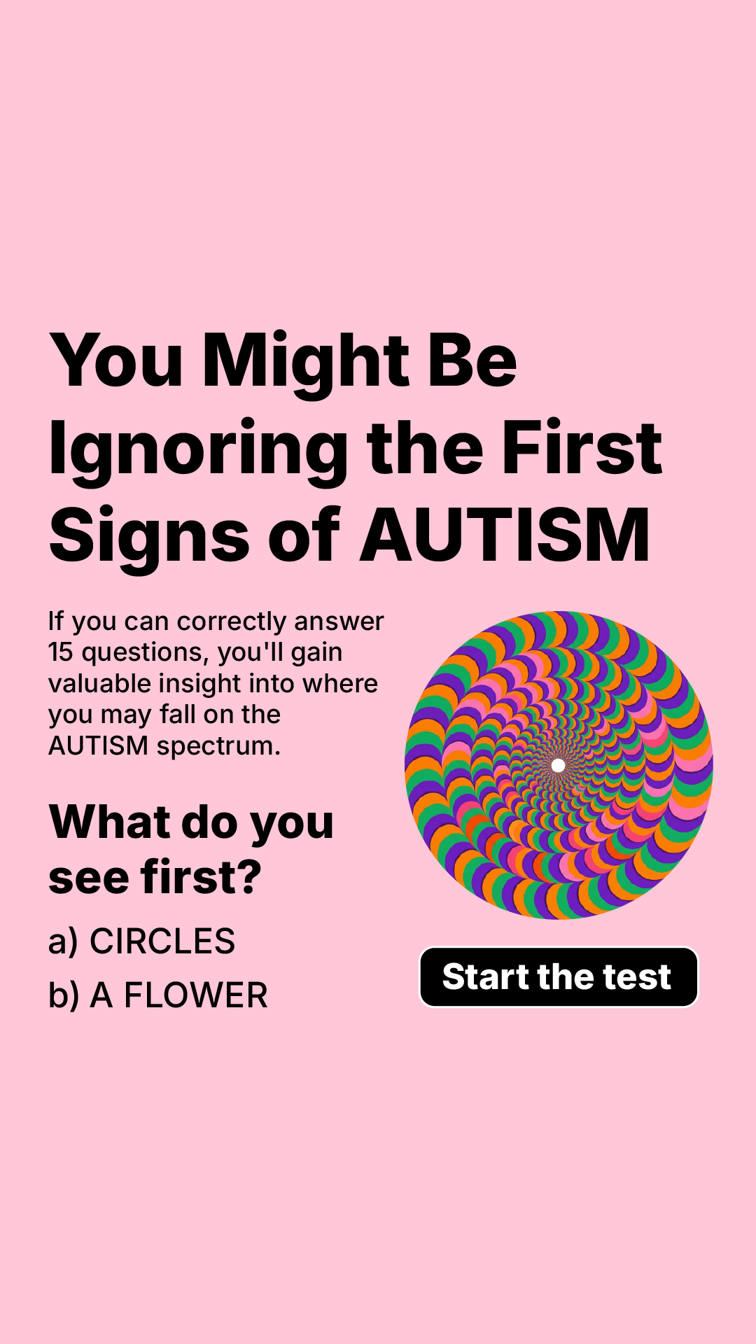 Brain Health Check Facebook ad