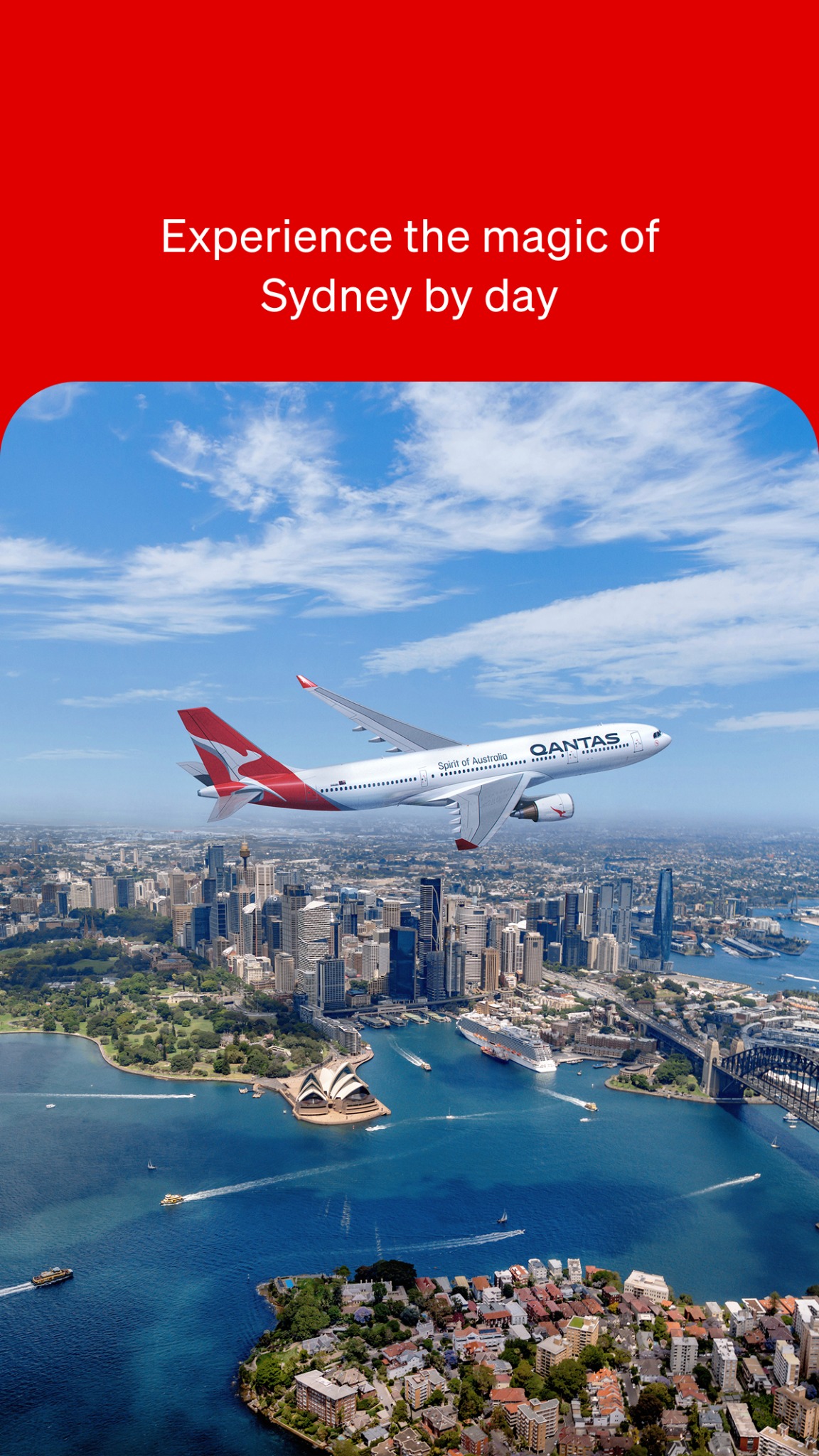 Qantas Facebook ad