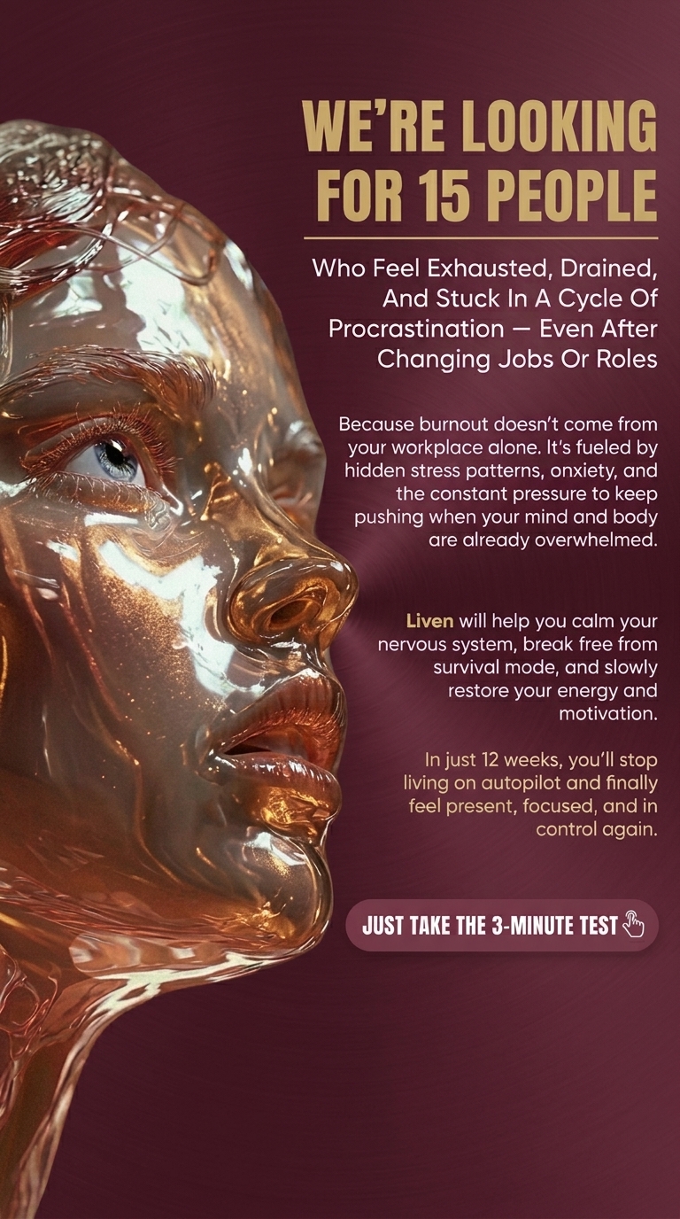 Liven: Self-Discovery Community Facebook ad