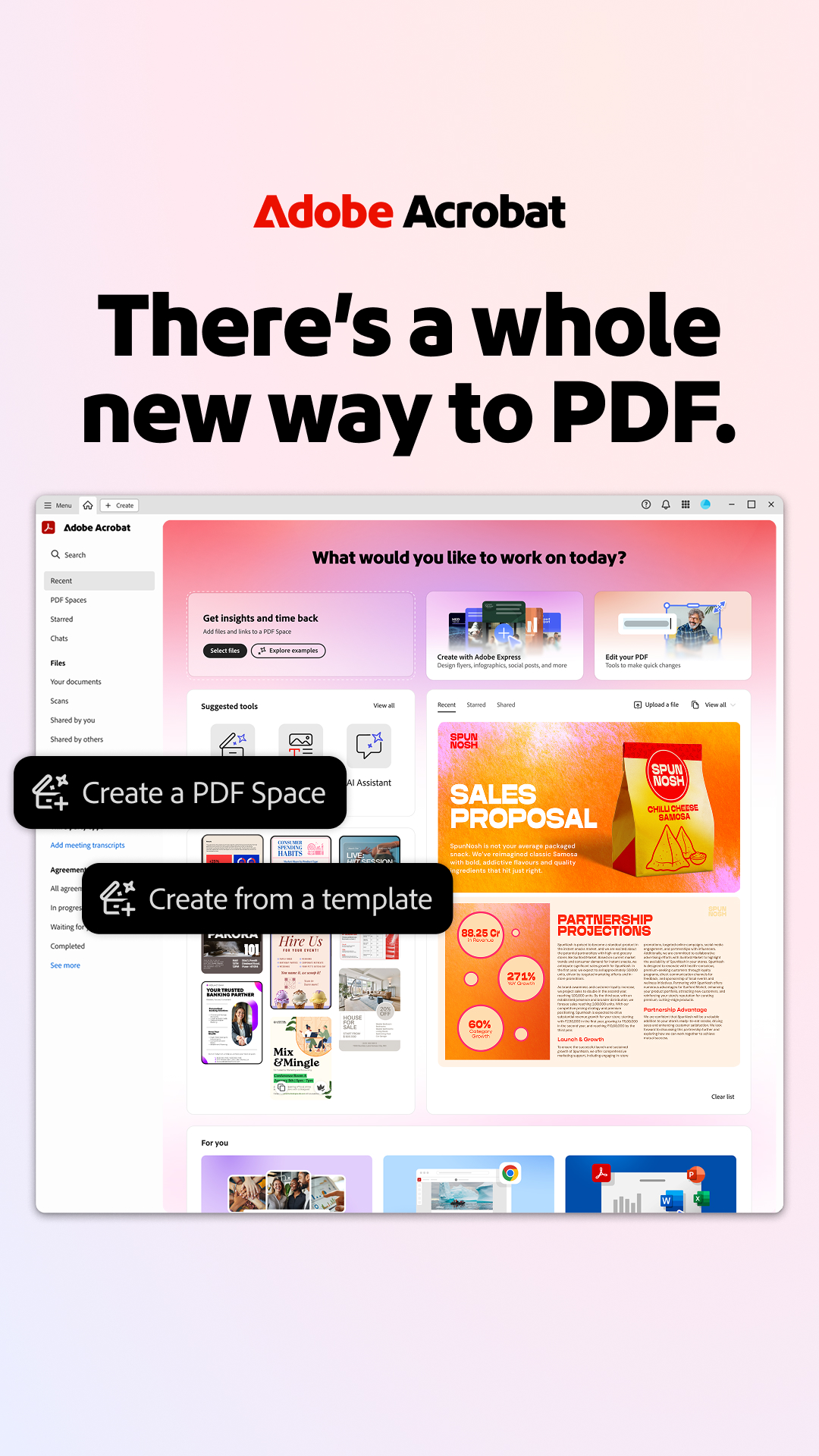 Adobe Acrobat Facebook ad