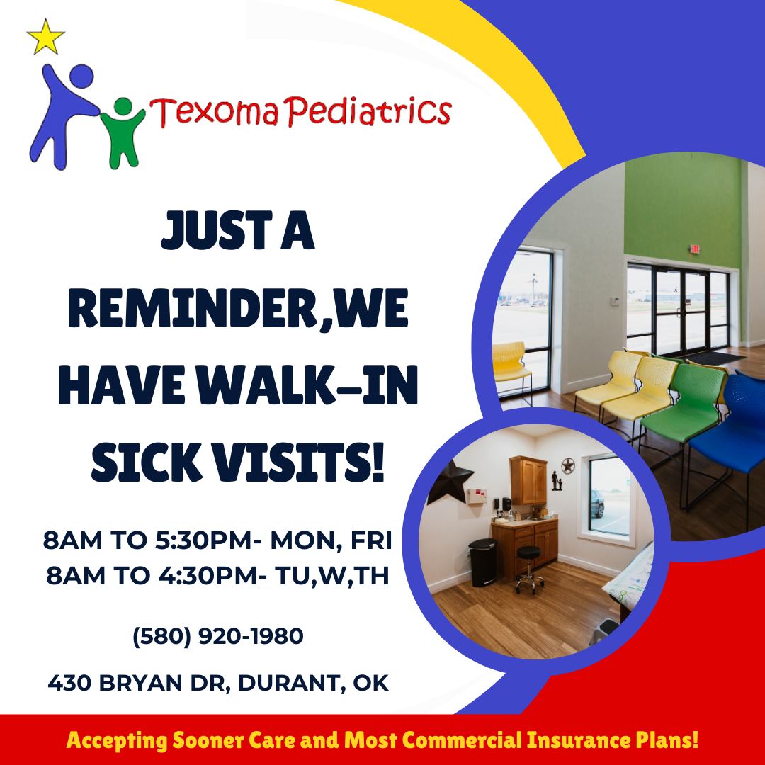 Texoma Pediatrics Facebook ad