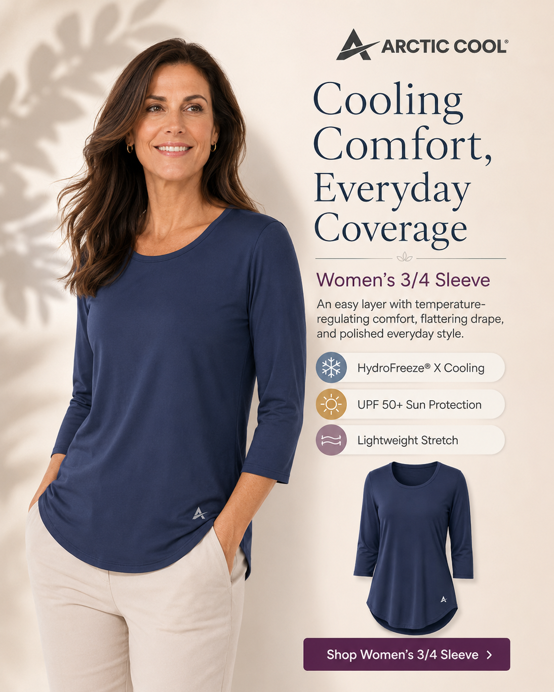 Arctic Cool Facebook ad