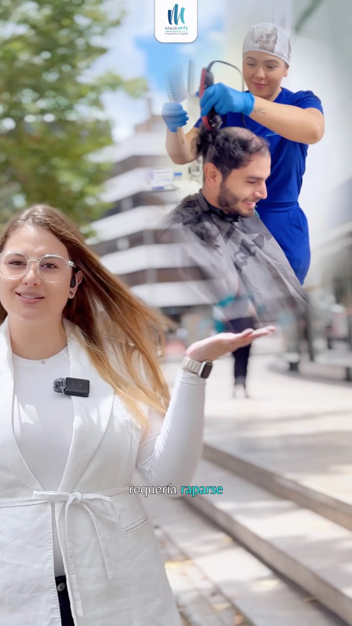 Mediarte Medical Center Facebook ad: ¿Y si pudieras hacerte un implante capilar sin…