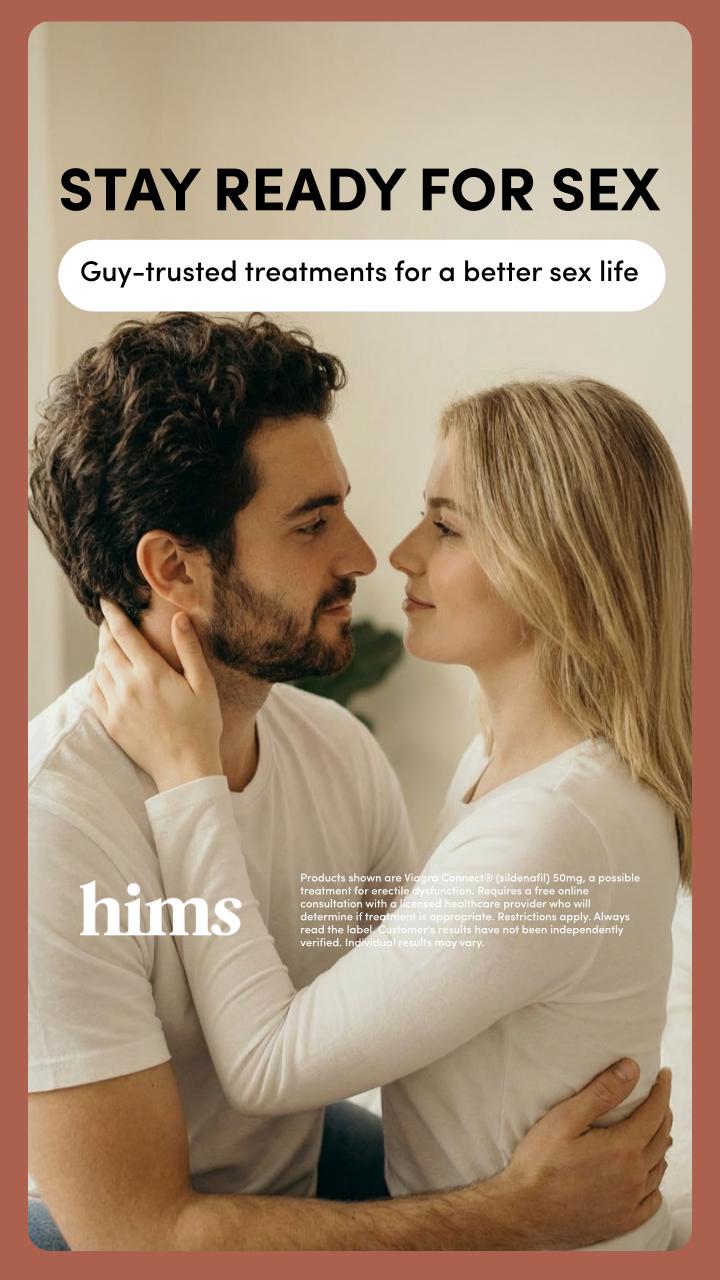 hims Facebook ad