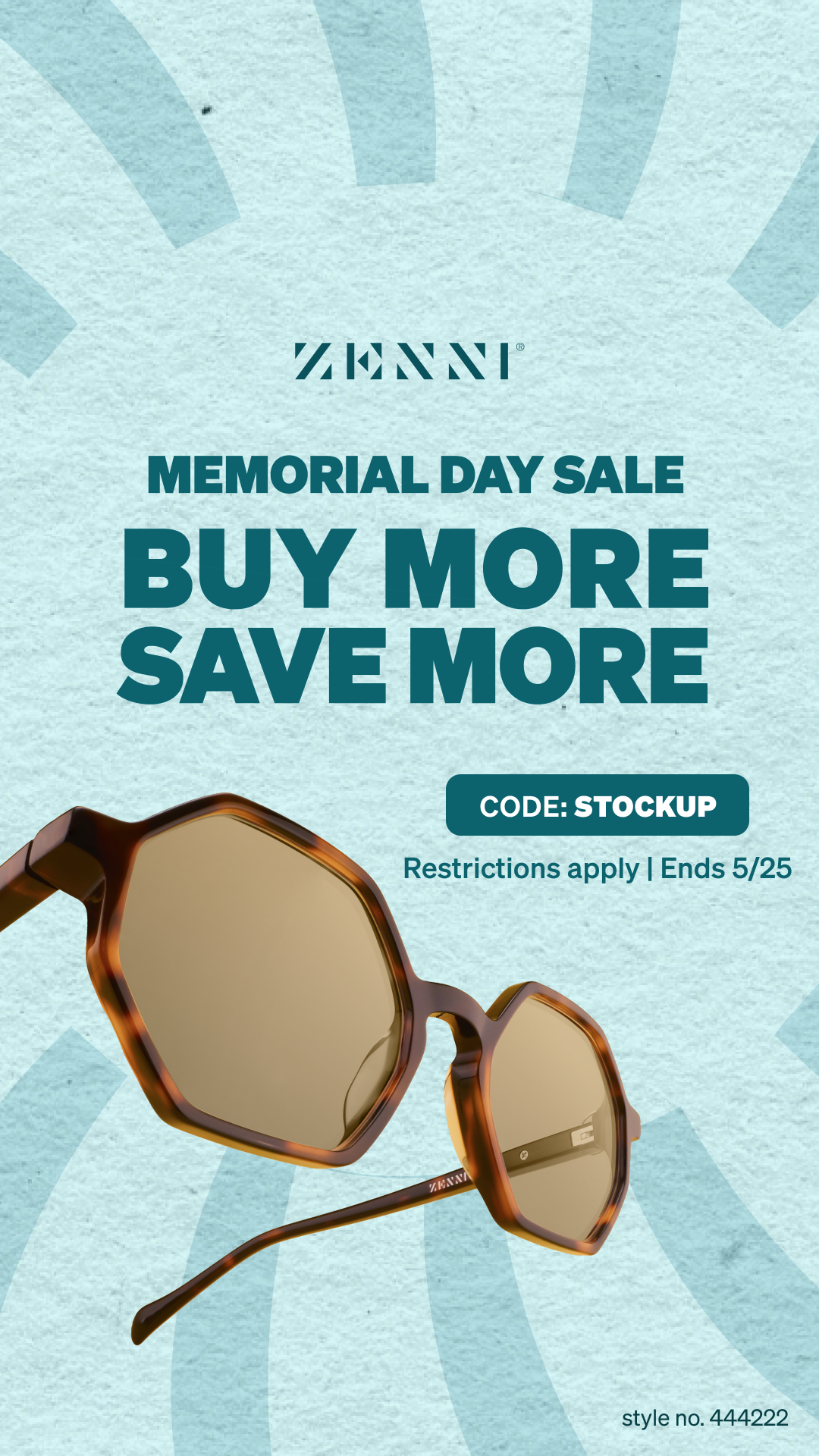 Zenni Optical Facebook ad