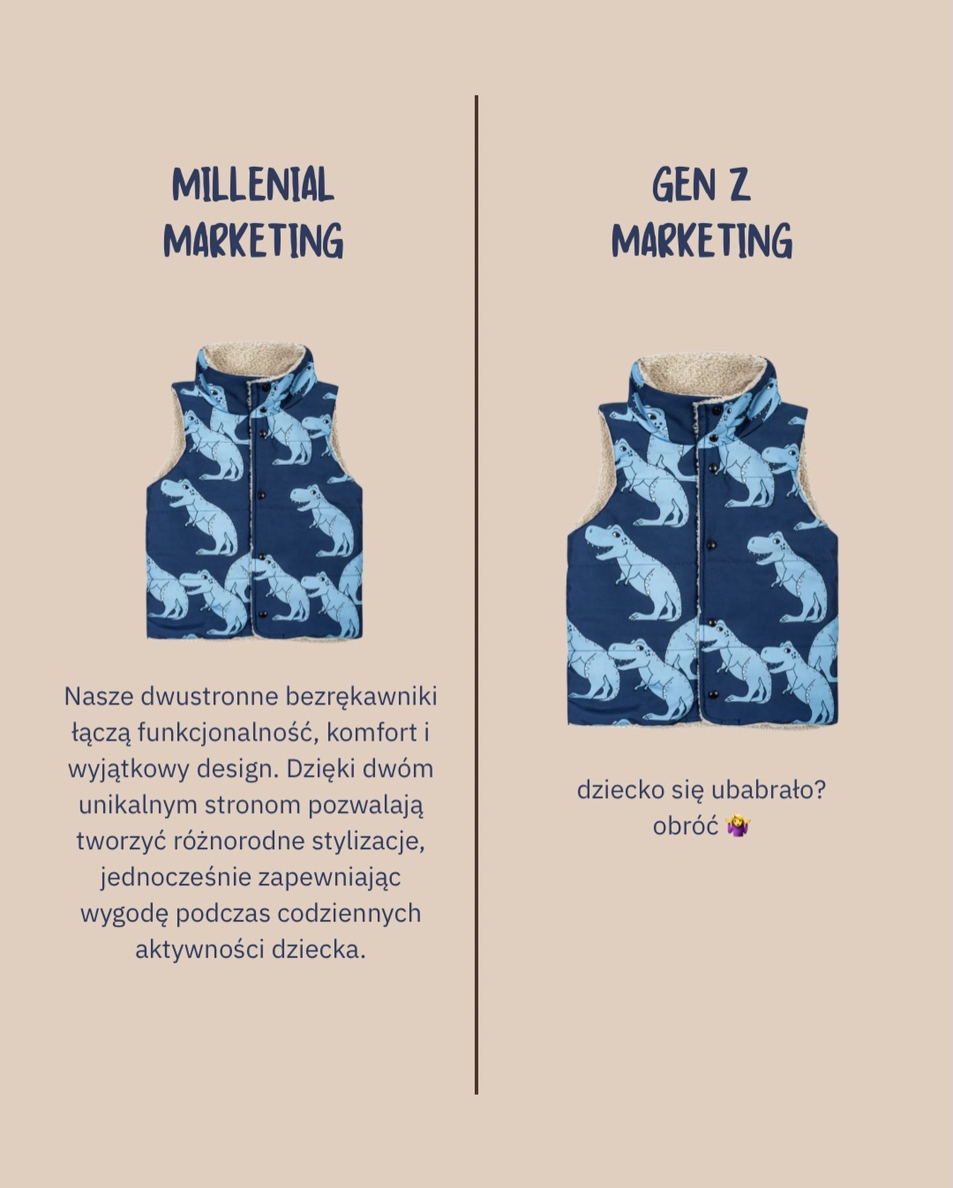 DEAR SOPHIE Facebook ad: Halo! Czy jest tu ktoś z Gen Z?