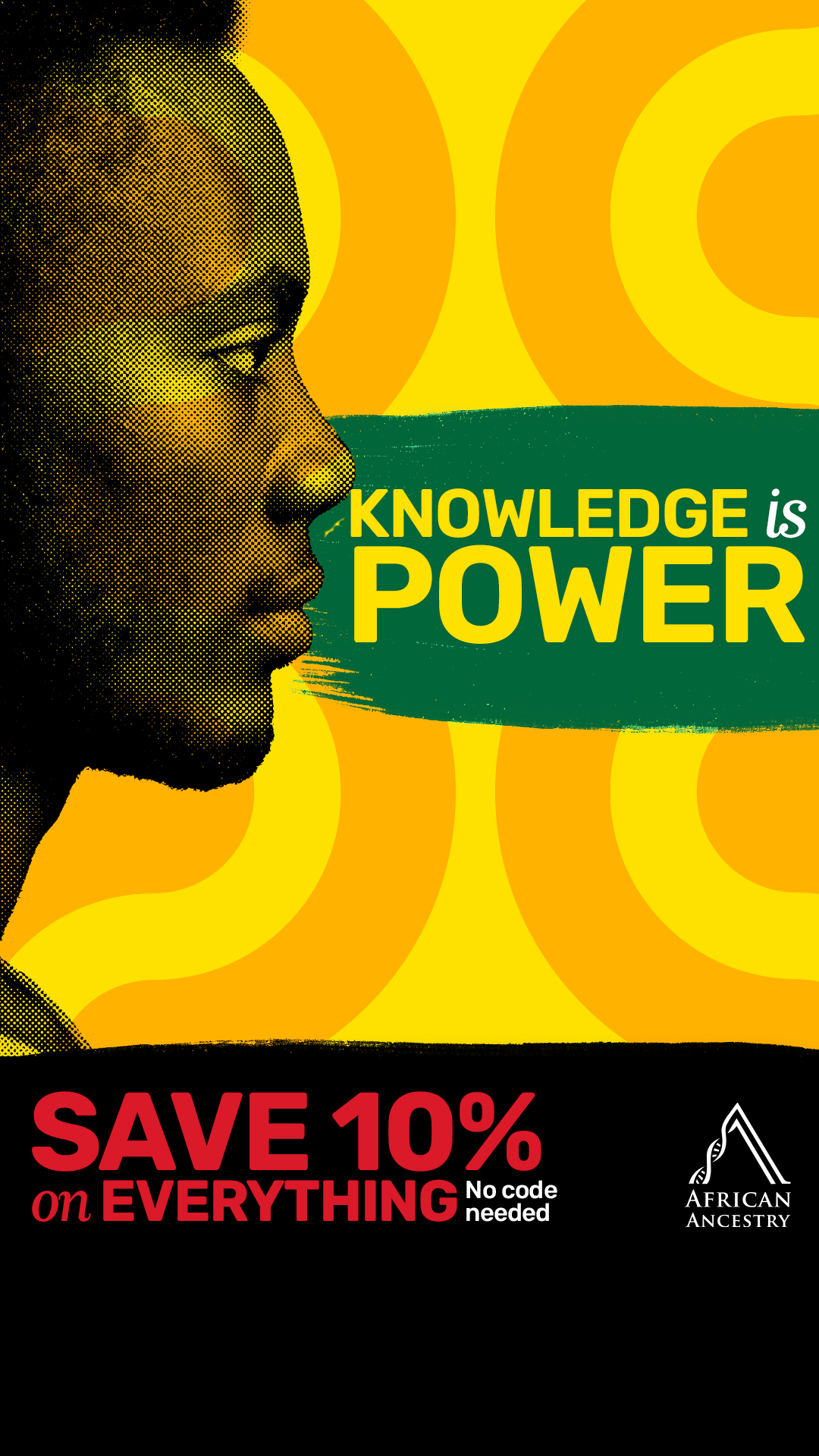 African Ancestry Facebook ad