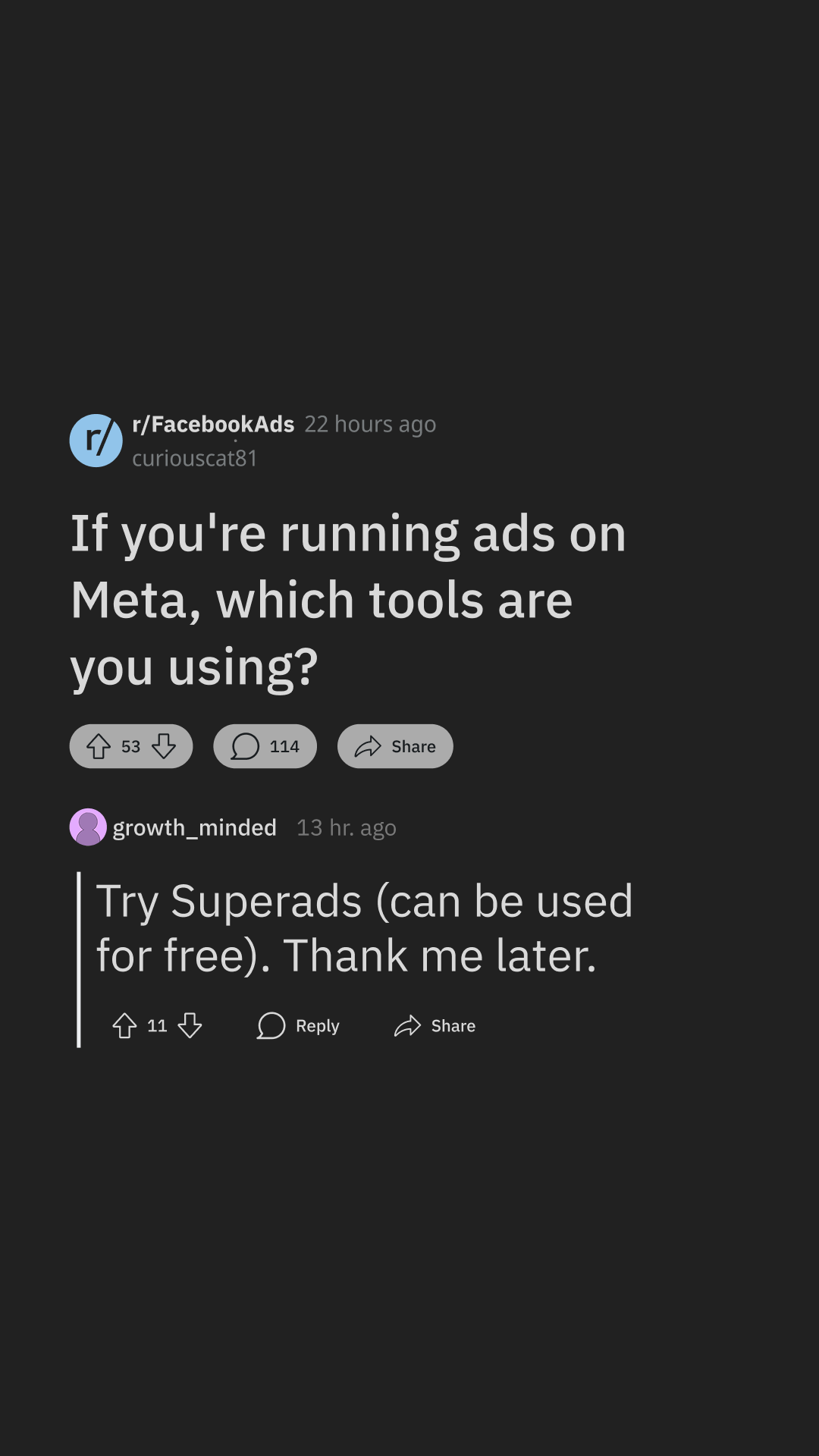 Superside Facebook ad from Jan 22, 2026