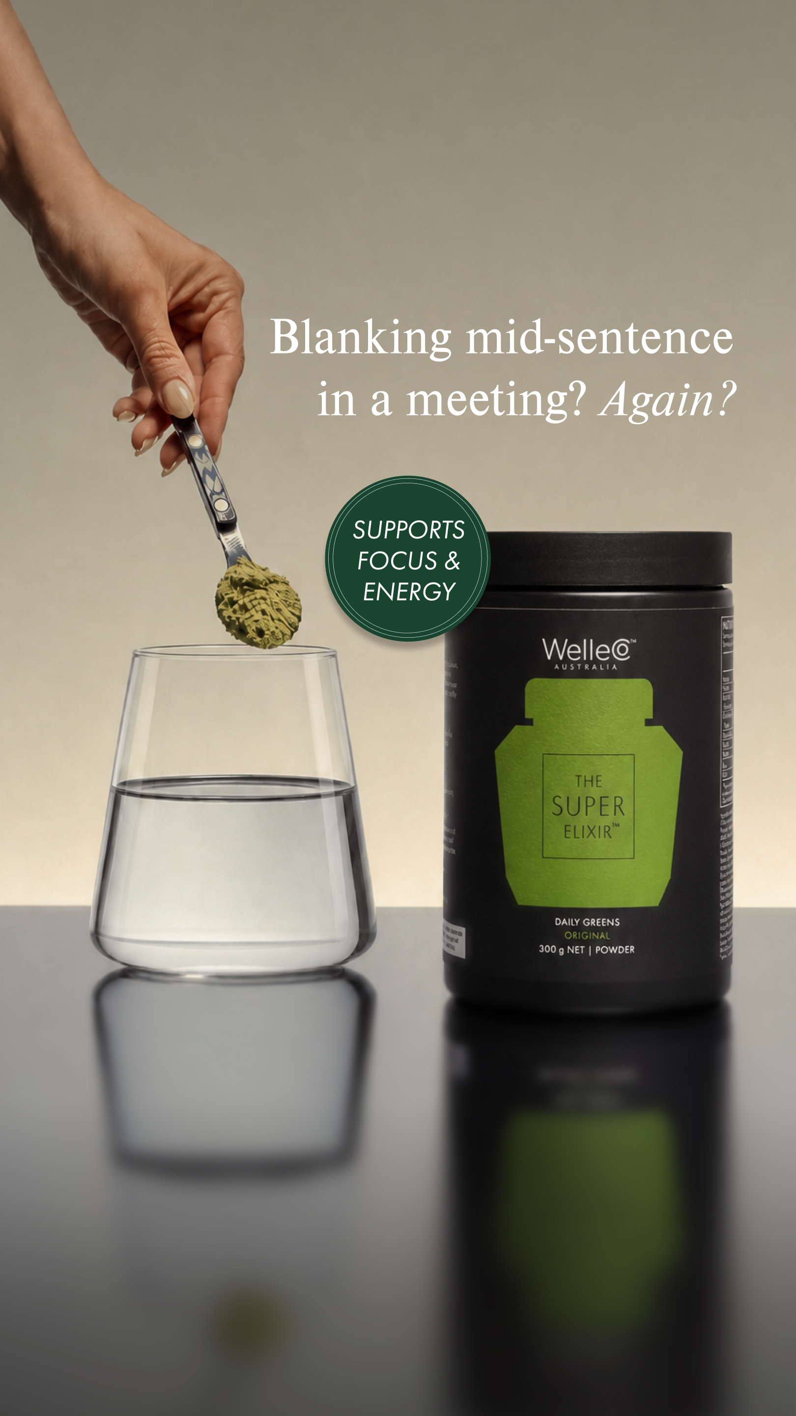 WelleCo Facebook ad