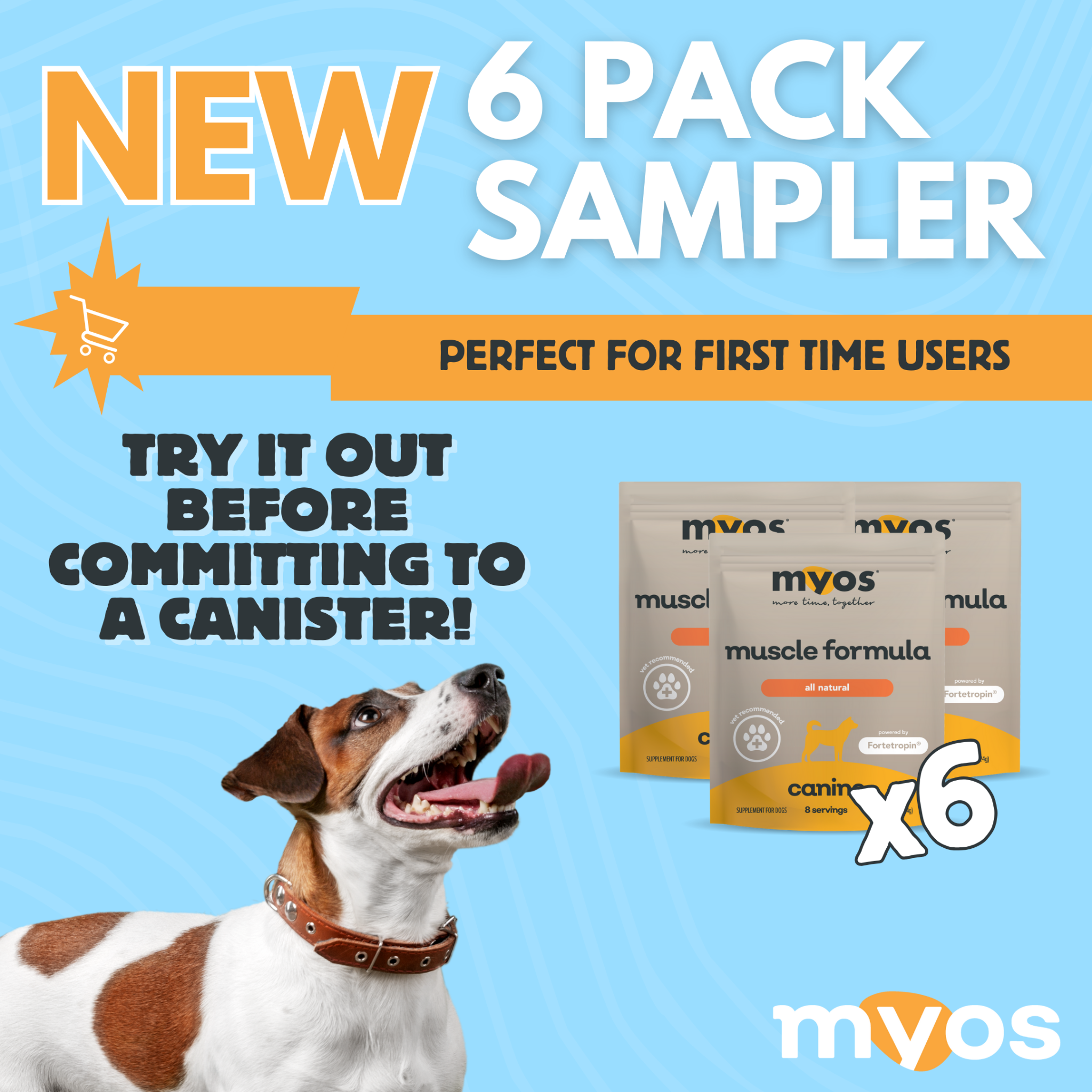 Myos Pet Products Facebook ad