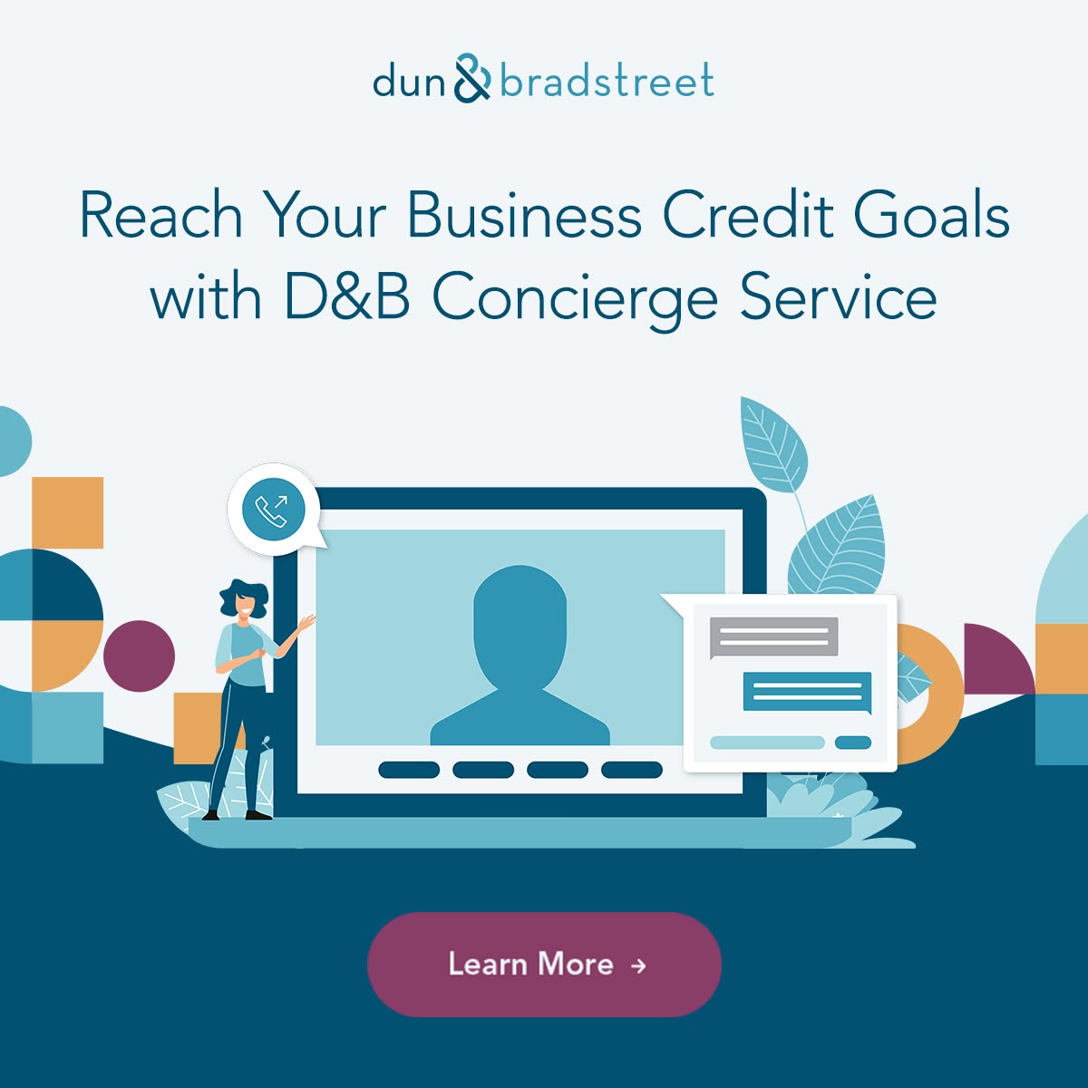 Dun & Bradstreet Facebook ad