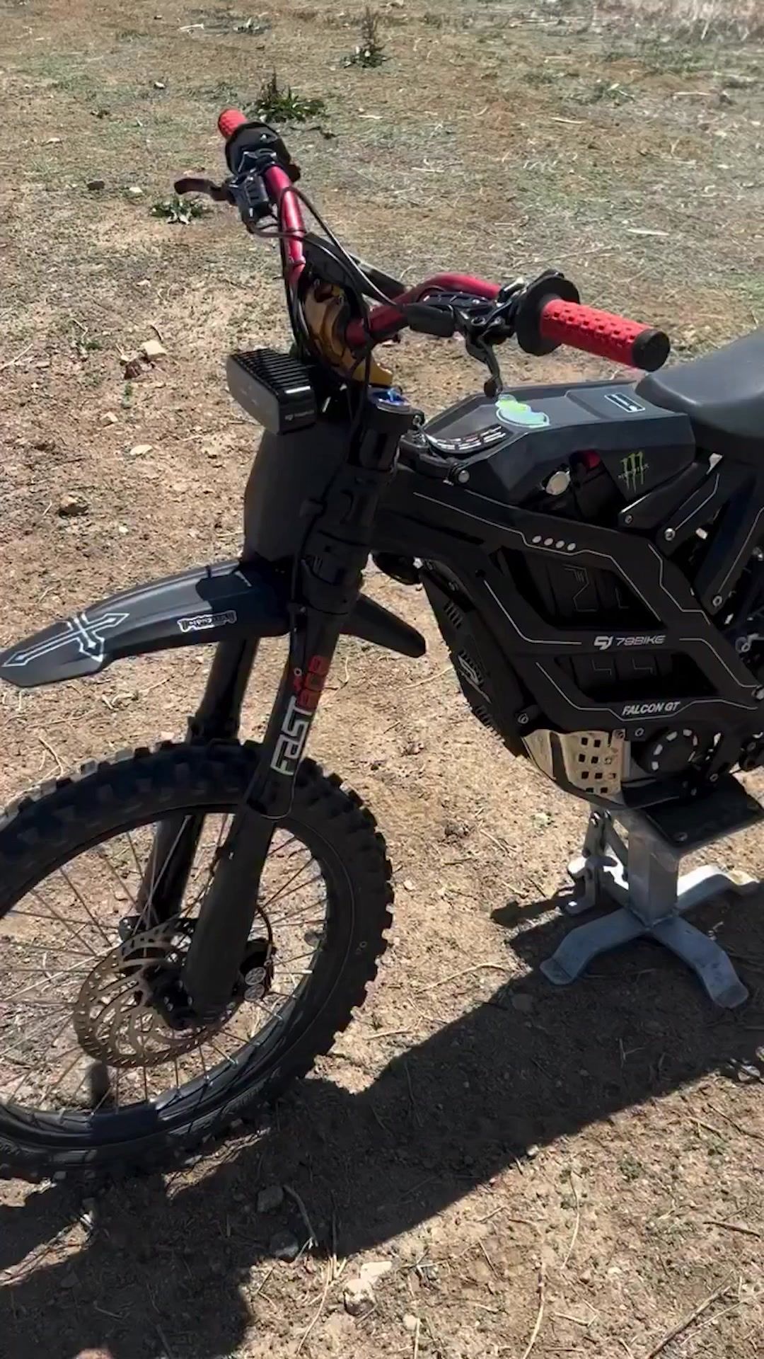 Amped Bikes Facebook ad: 16.8 KW of raw, silent fury.