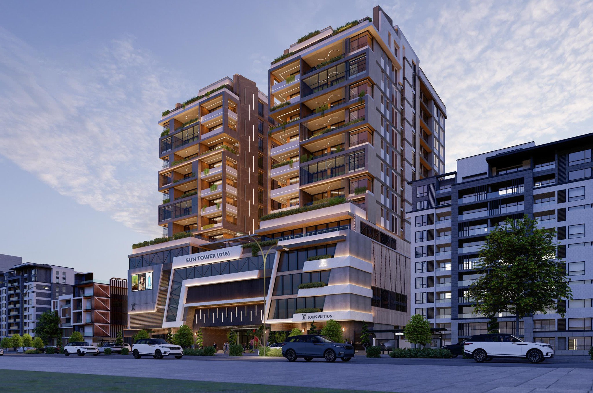 سن تاور Sun tower Facebook ad: Real Estate Developer & Construction Company